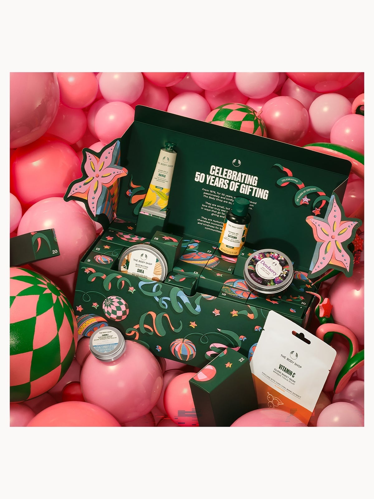 The Body Shop Core Advent Calendar (Worth over £120), photo 2