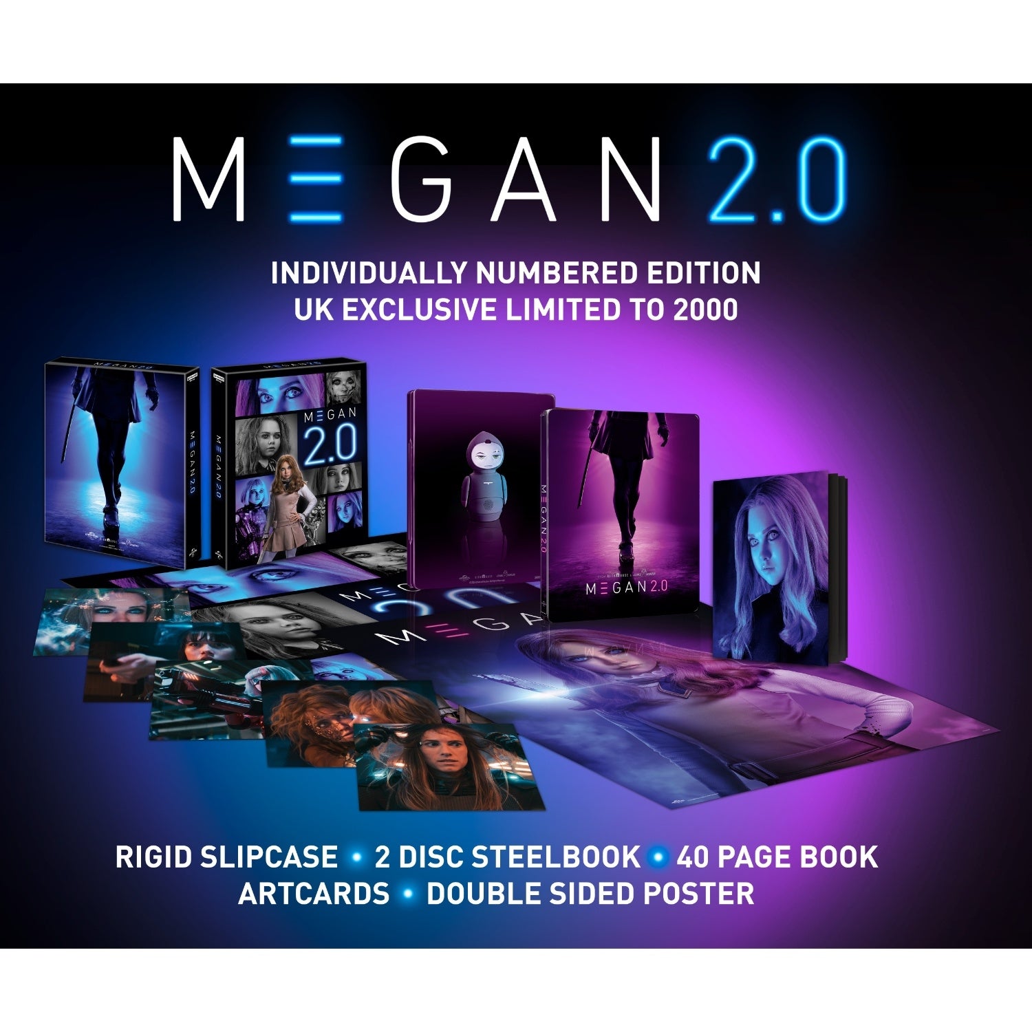 M3GAN 2.0 4K UHD & Blu-Ray Collector’s Edition SteelBook®