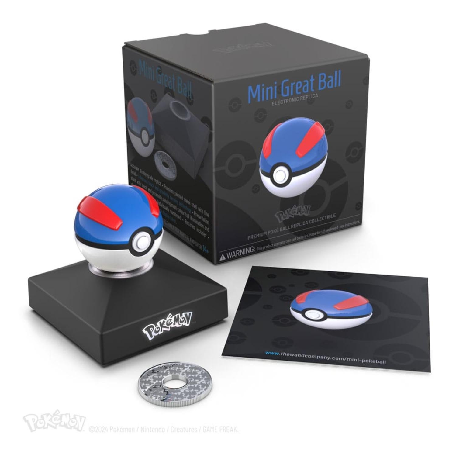 The Wand Company Pokemon Mini Great Ball Display Replica - Image 3