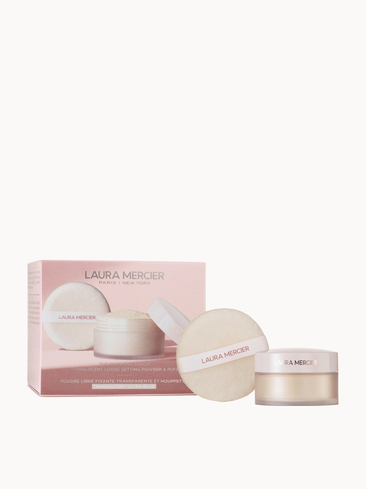 Laura Mercier The Finishing Touch Translucent Loose Setting Powder Ultra Blur & Puff - Translucent 20g (Worth £61)