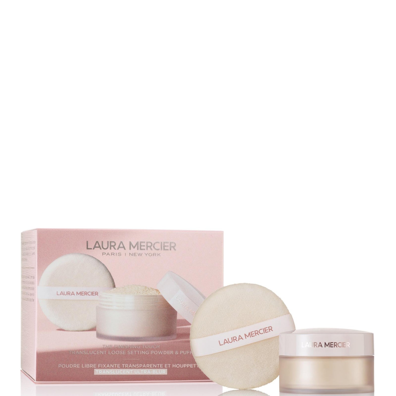 Laura Mercier The Finishing Touch Translucent Loose Setting Powder Ultra Blur & Puff - Translucent 20g