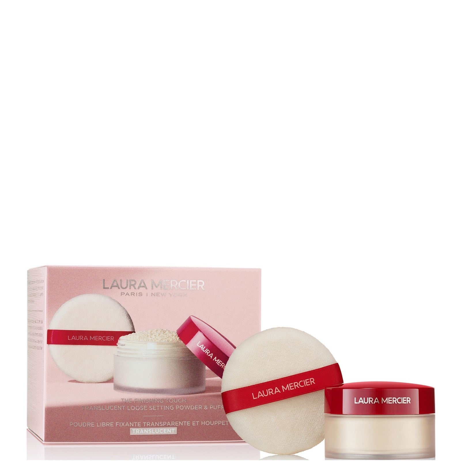 Laura Mercier The Finishing Touch Translucent Loose Setting Powder & Puff - Translucent 29g
