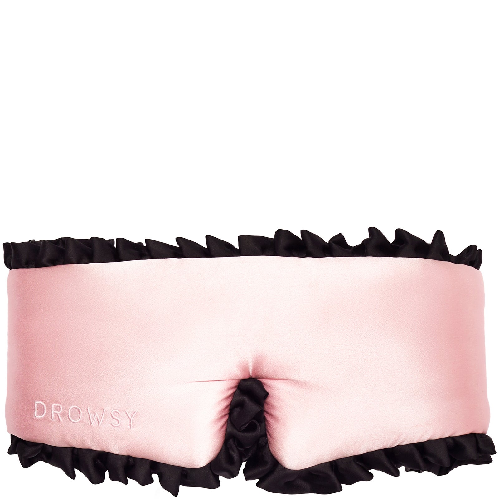 Drowsy Sleep and the City - Pink & Black Sleep Mask