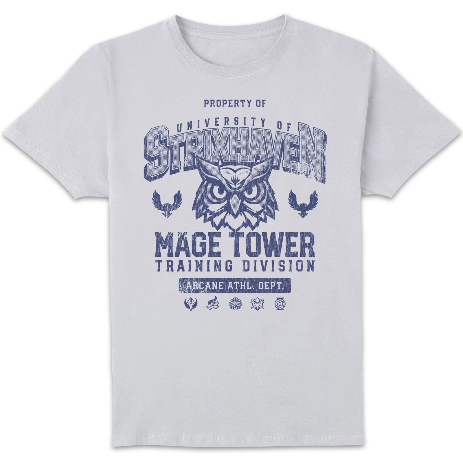 Magic the Gathering Mage Tower Training Division T - shirt White