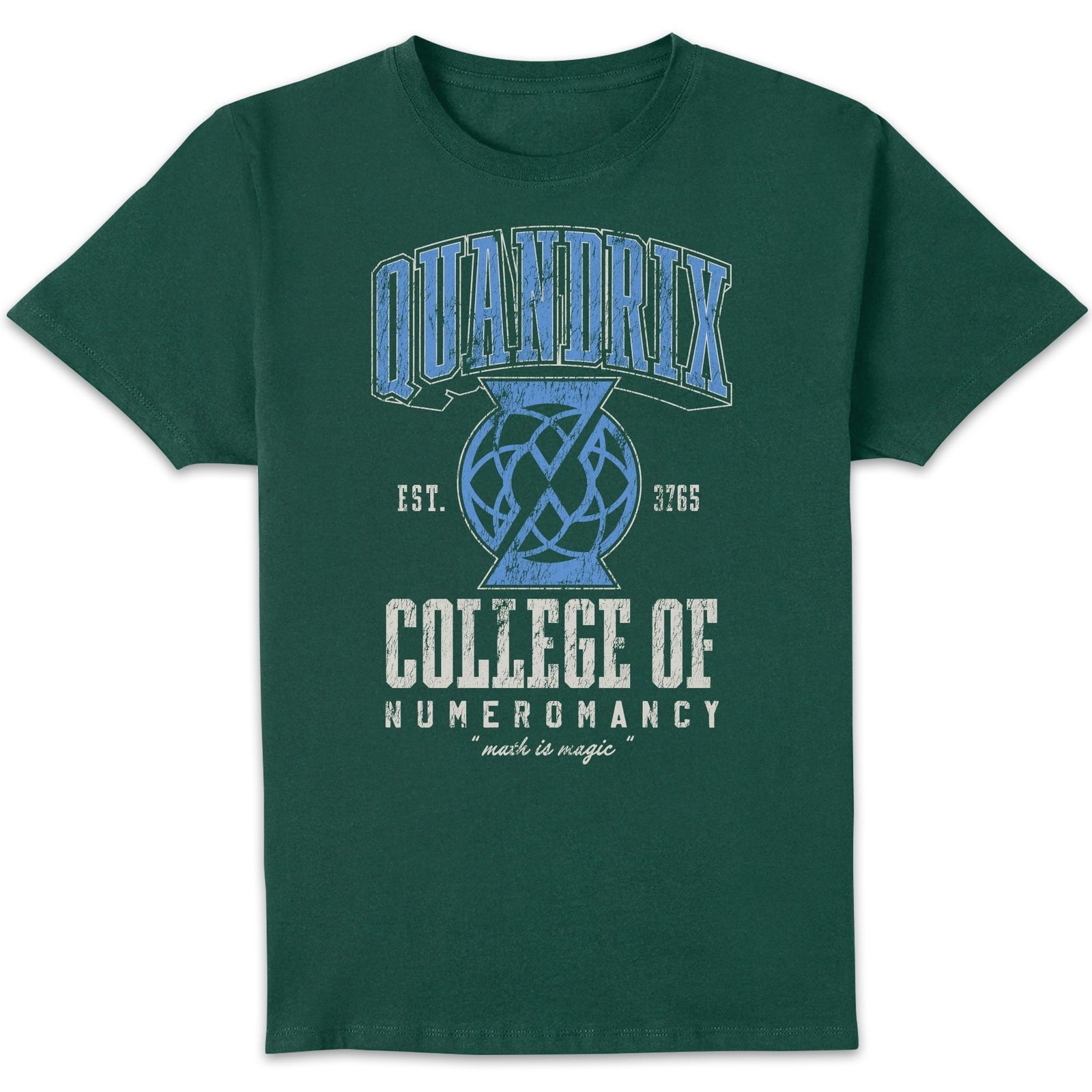Magic the Gathering Quandrix Collegiate T - shirt Green