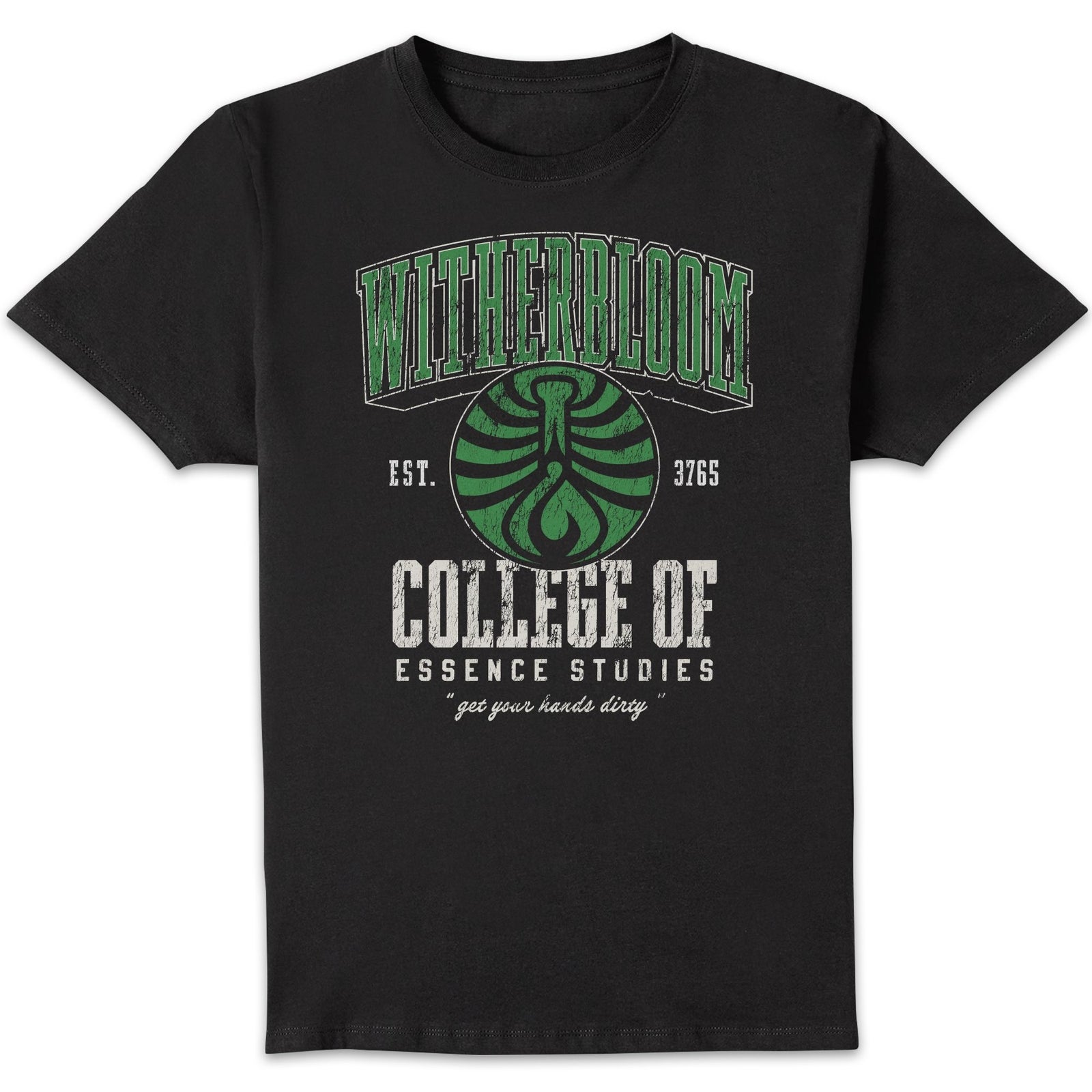 Magic the Gathering Witherbloom Collegiate T - shirt Black