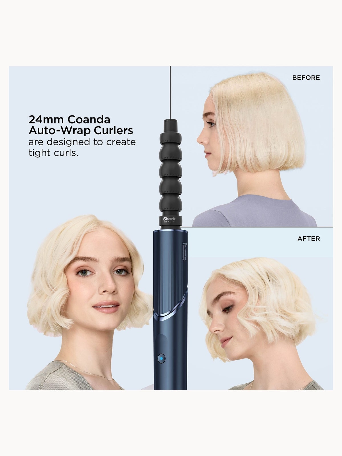 Shark FlexStyle Multi-Styler Air Styler & Hair Dryer 6-in-1 - Celestial Skies, HD486UKBL, photo 4