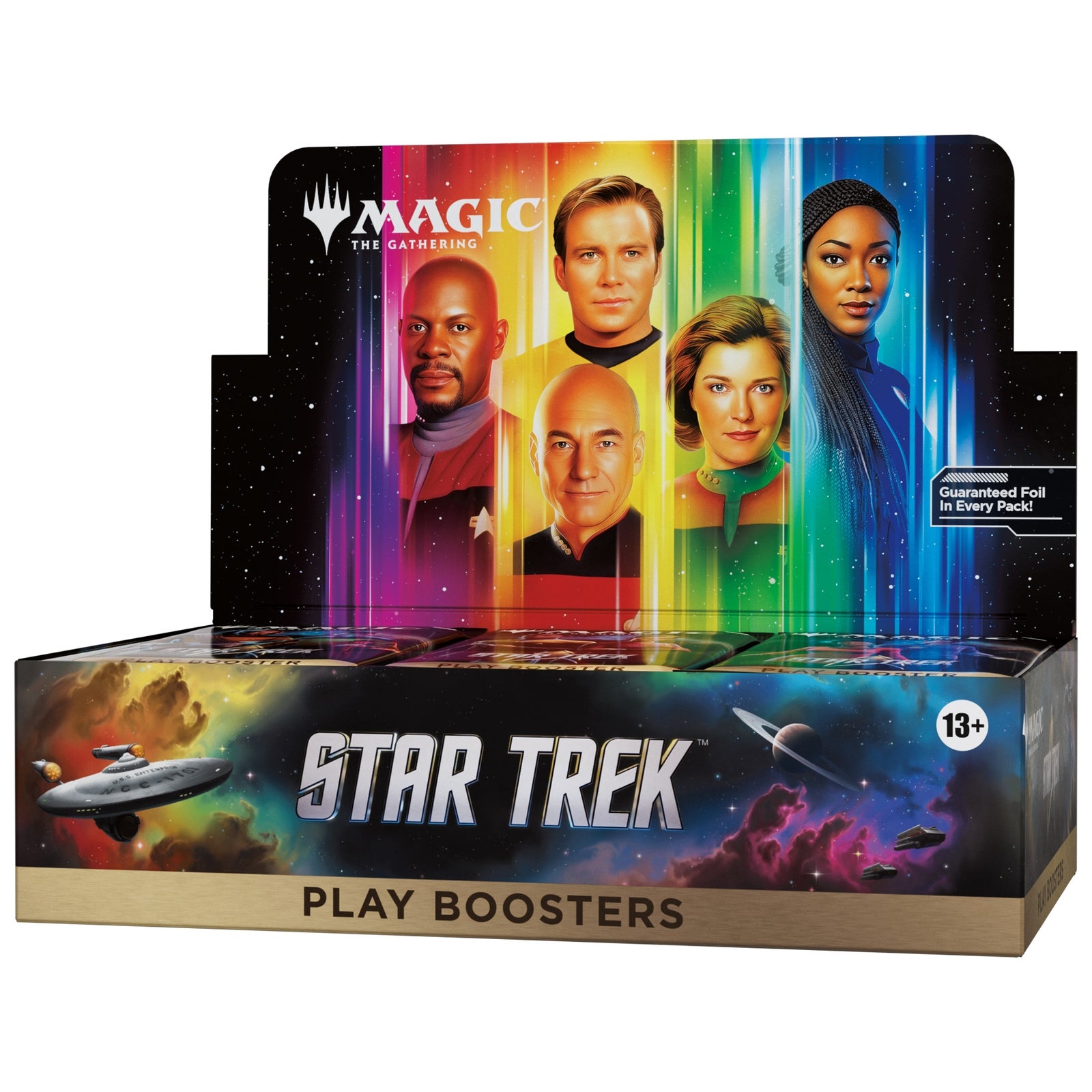 Magic: The Gathering | Star Trek Play Booster Box | 30 Packs | Collectible Trading Card Game