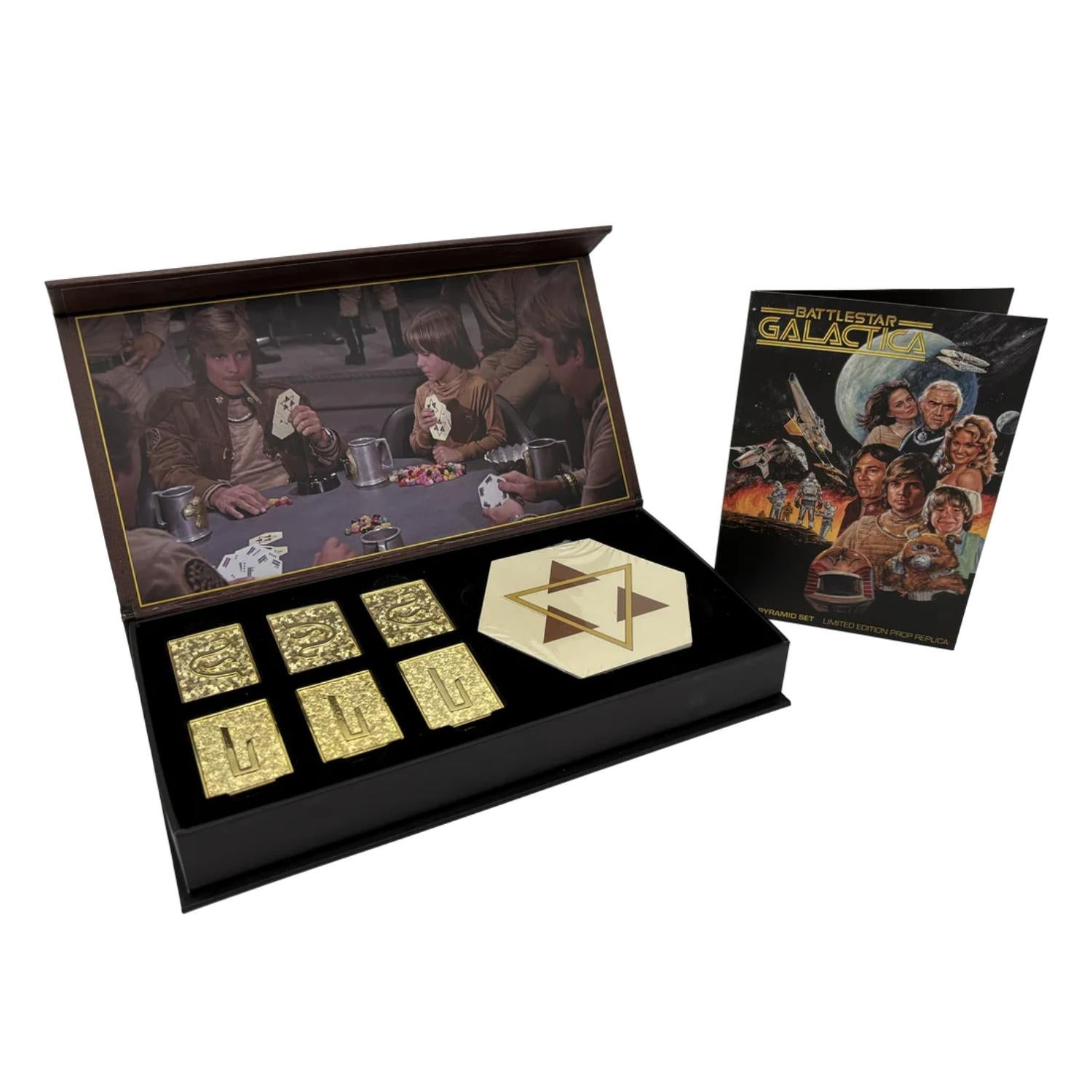 Battlestar Galactica Prop Replica Cubits & Pyramid Set Limited Edition - Factory Entertainment