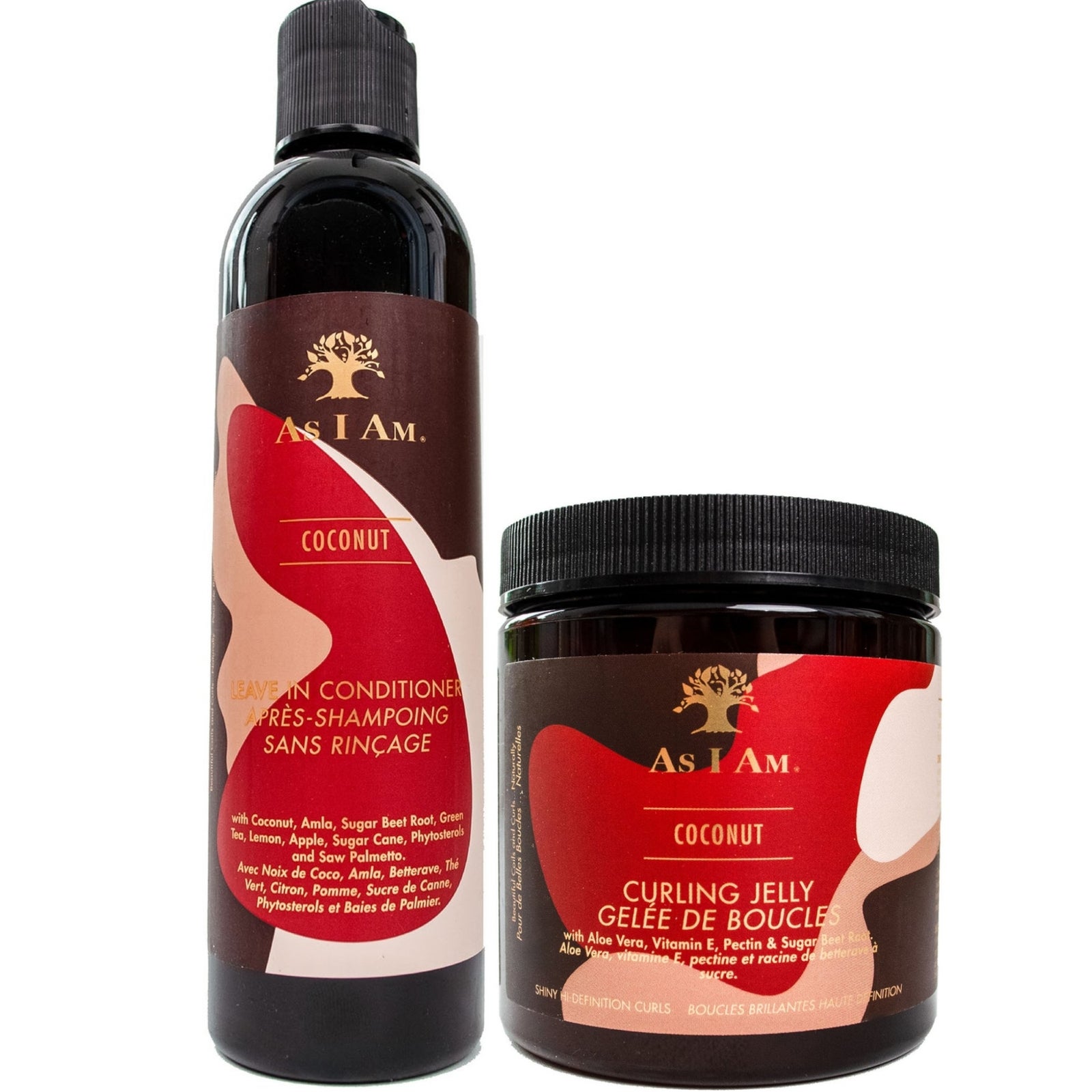 As I Am Leave-In Conditioner & Curling Jelly Duo