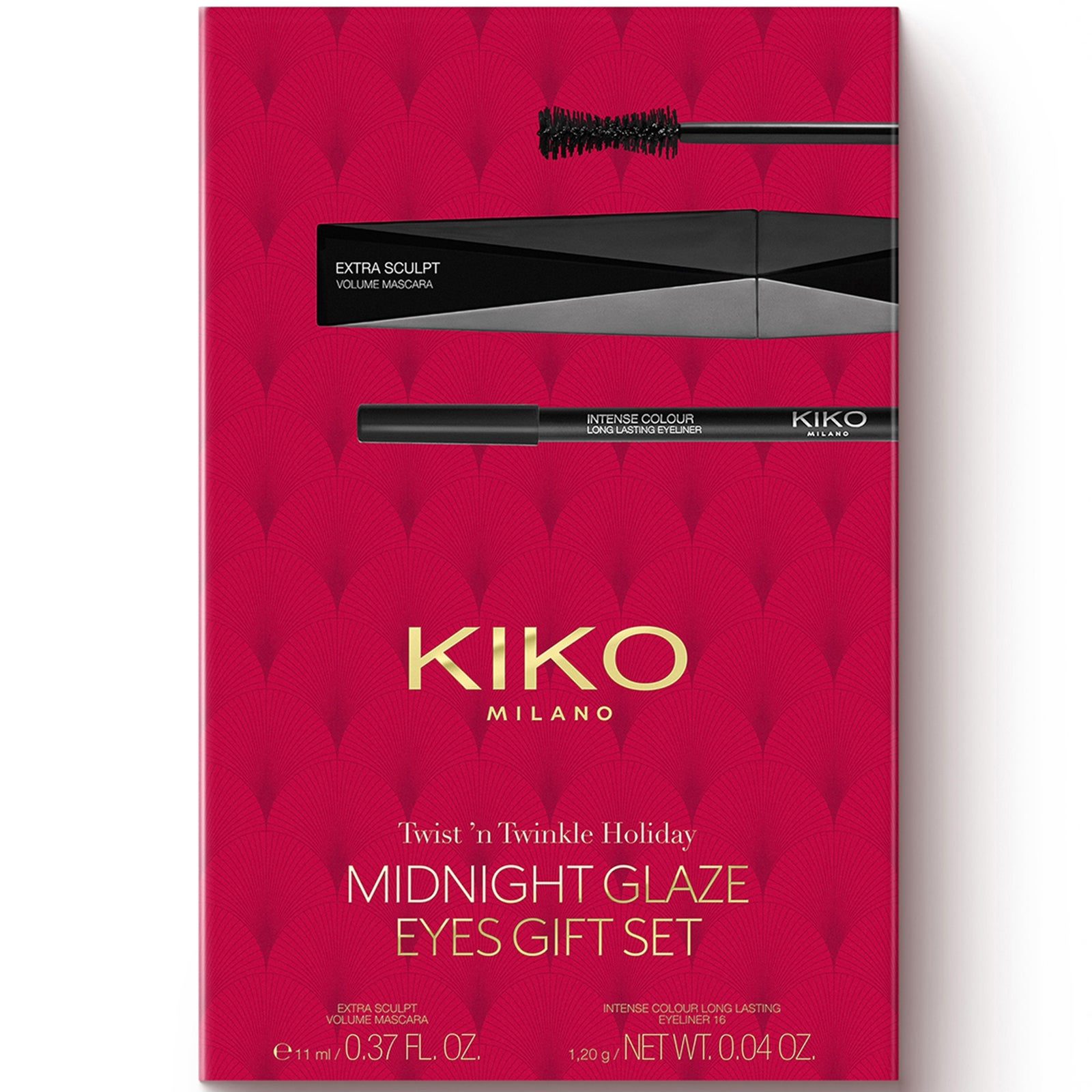 KIKO Milano Midnight Glaze Eyes Gift Set 12.2ml (Worth €22.98)