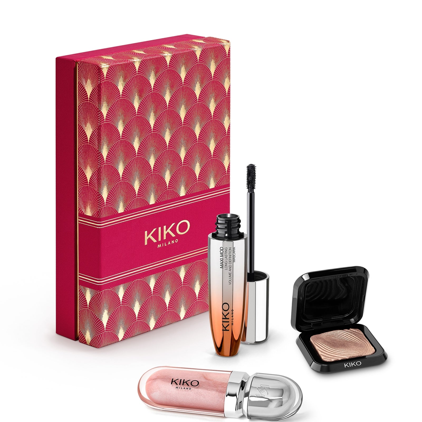 KIKO Milano Holly Jolly Trio Make Up Gift Set 21.5ml (Worth €40.97)