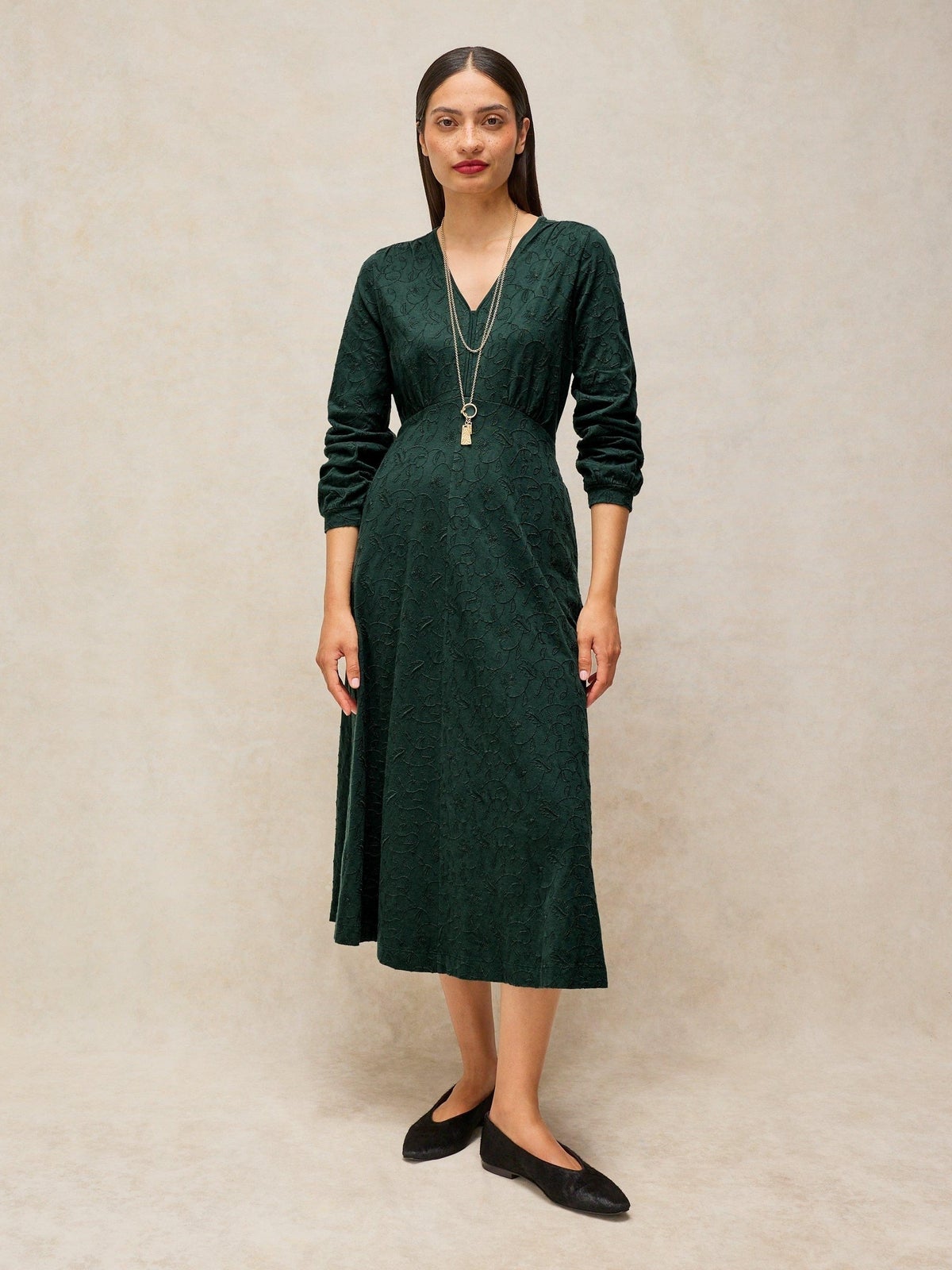 Besticktes Jerseykleid Megan - 50/R