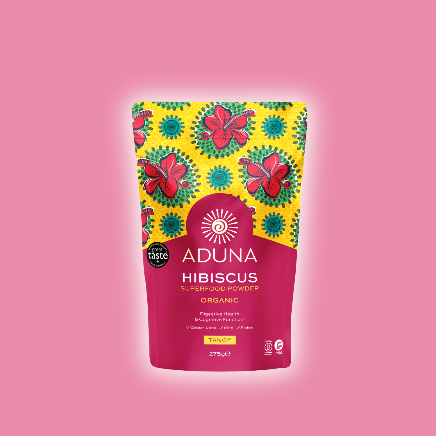 Aduna Hibiscus Organic Superfood Powder 275g