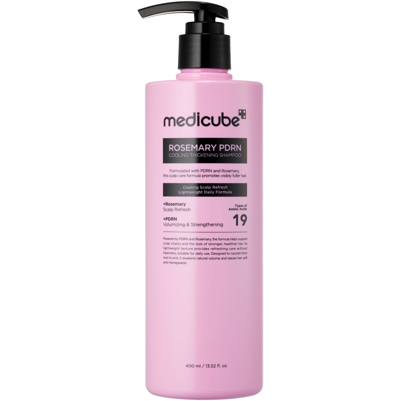 Medicube Rosemary Pdrn Cooling Thickening Shampoo 400ml