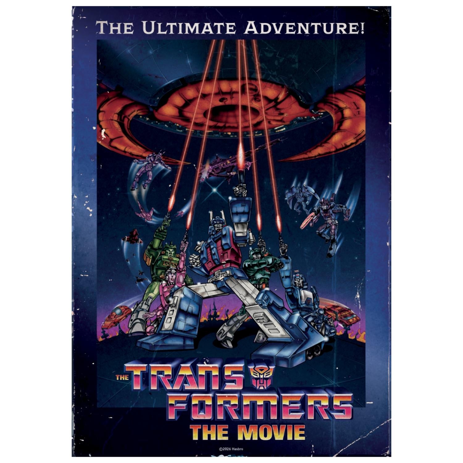 Transformers: The Movie – Limited Edition 40th Anniversary Art Print
