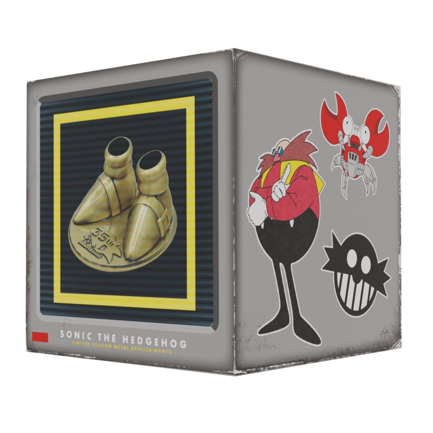 Sonic the Hedgehog – Limited Edition 35th Anniversary Metal Boot Replicas