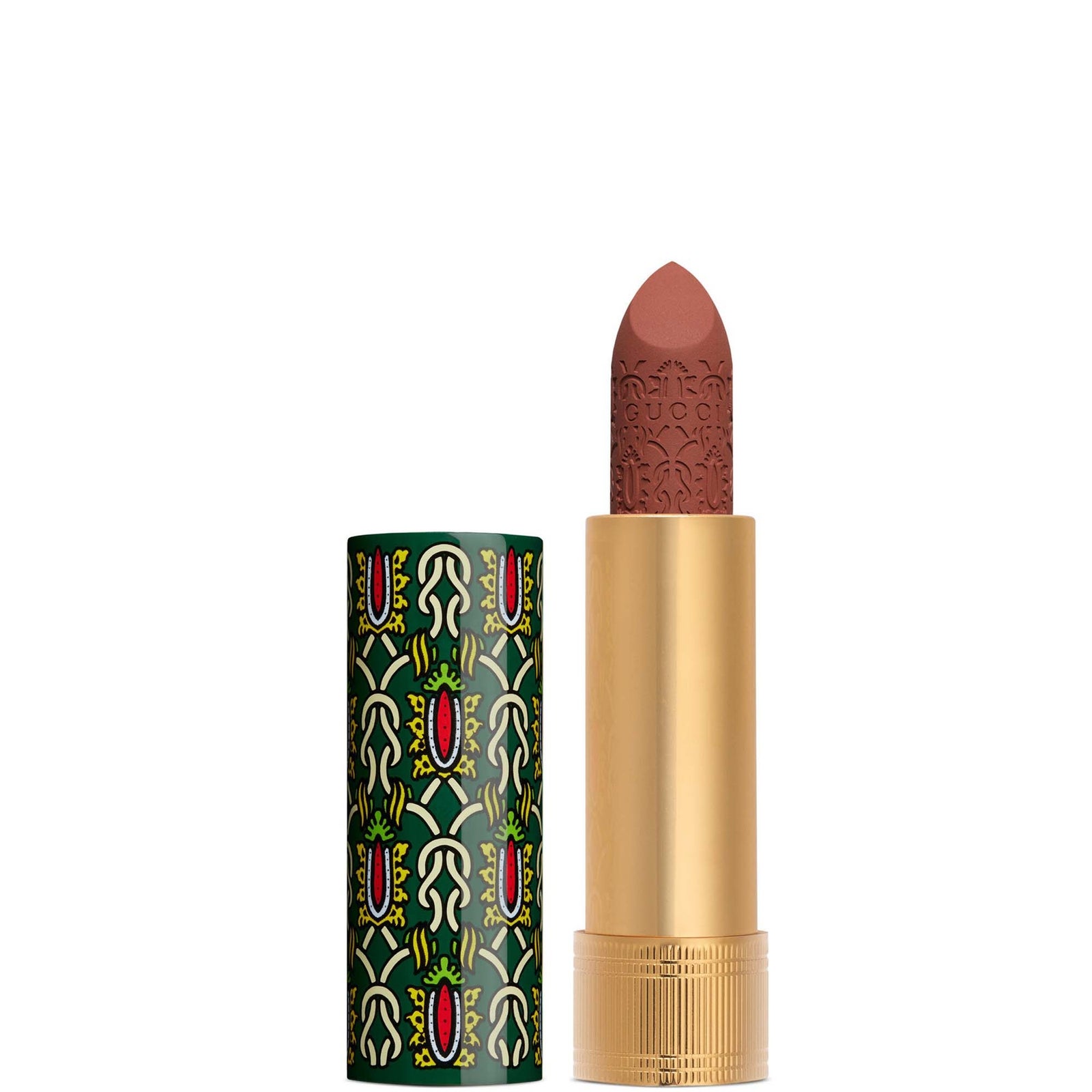 Gucci Beauty Matte Lipstick Matte 3.5g (Various Shades) - 3.5 G / 0.12 OZ - 112 Eliza Ginger