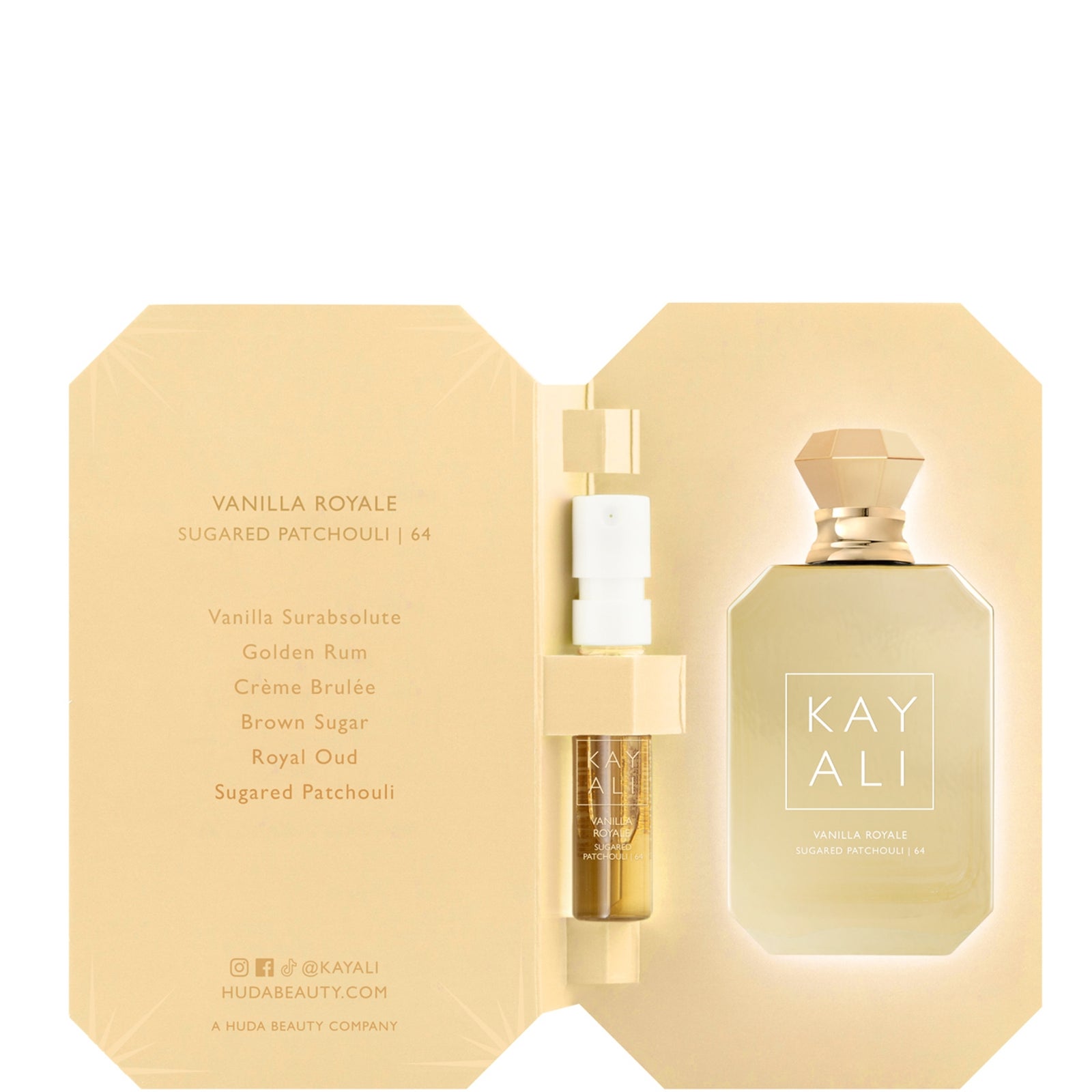 Kayali Vanilla Royale Sugared Patchouli 64 Eau de Parfum 1.5ml