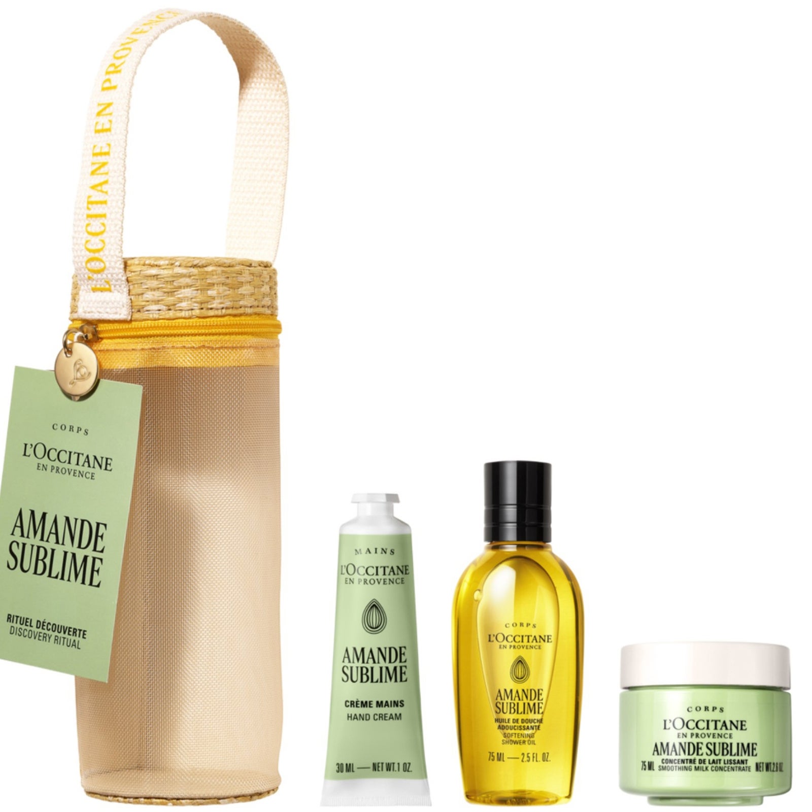 L'Occitane Almond (Amande) Discovery Collection (Worth £44.00)