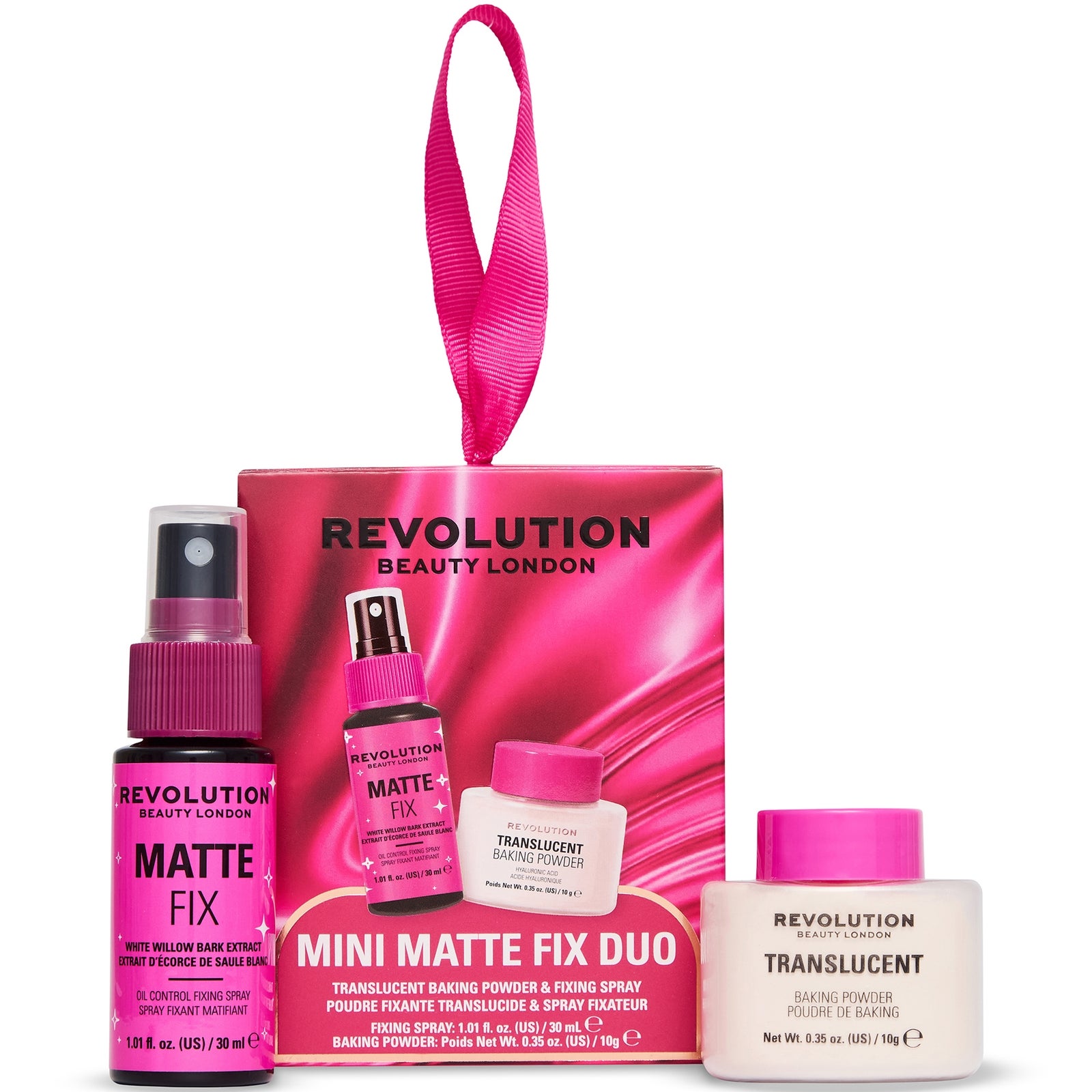 Revolution Mini Matte Fix Duo