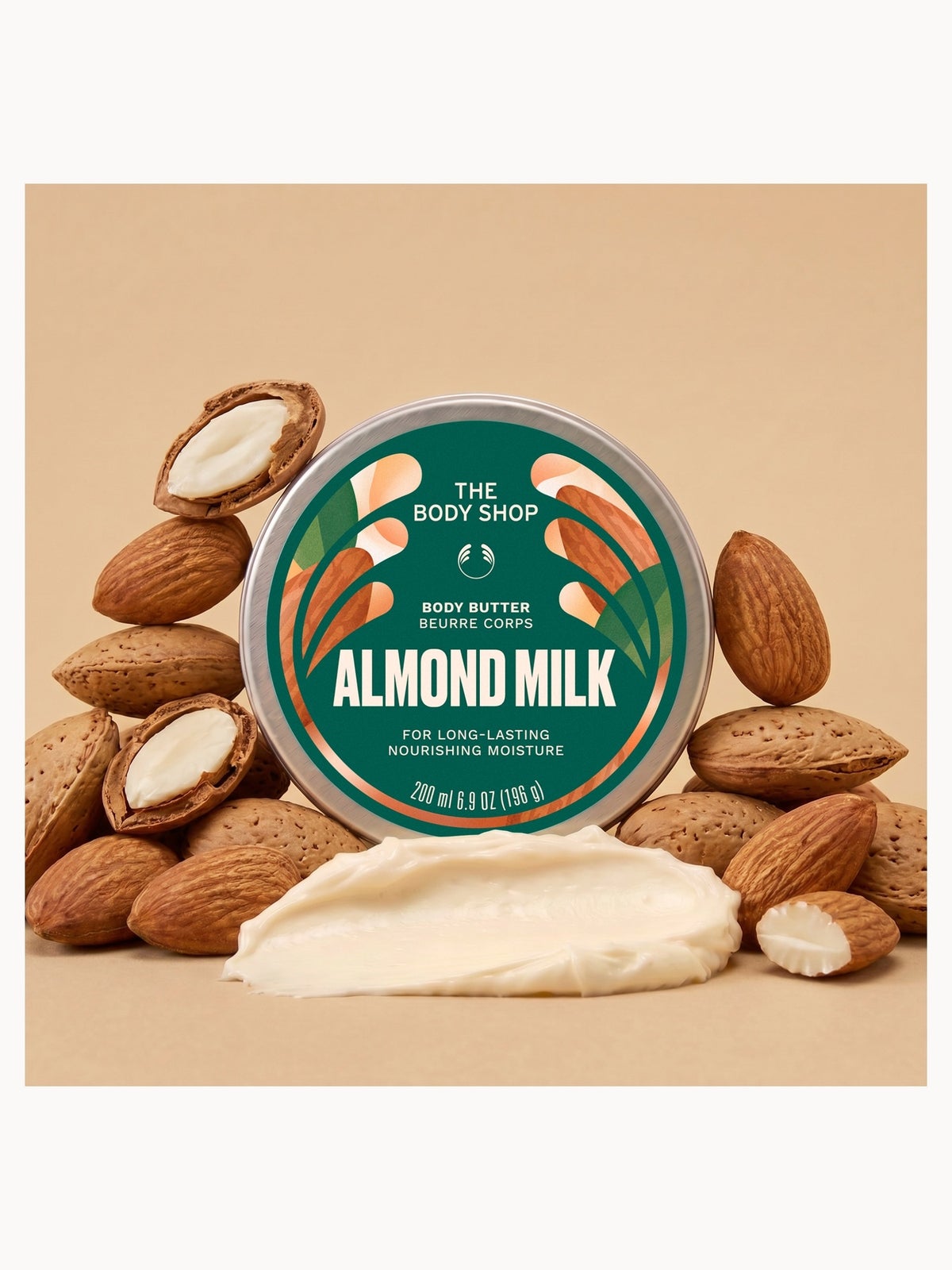 The Body Shop Body Butter Almond Milk 200ml, photo 4