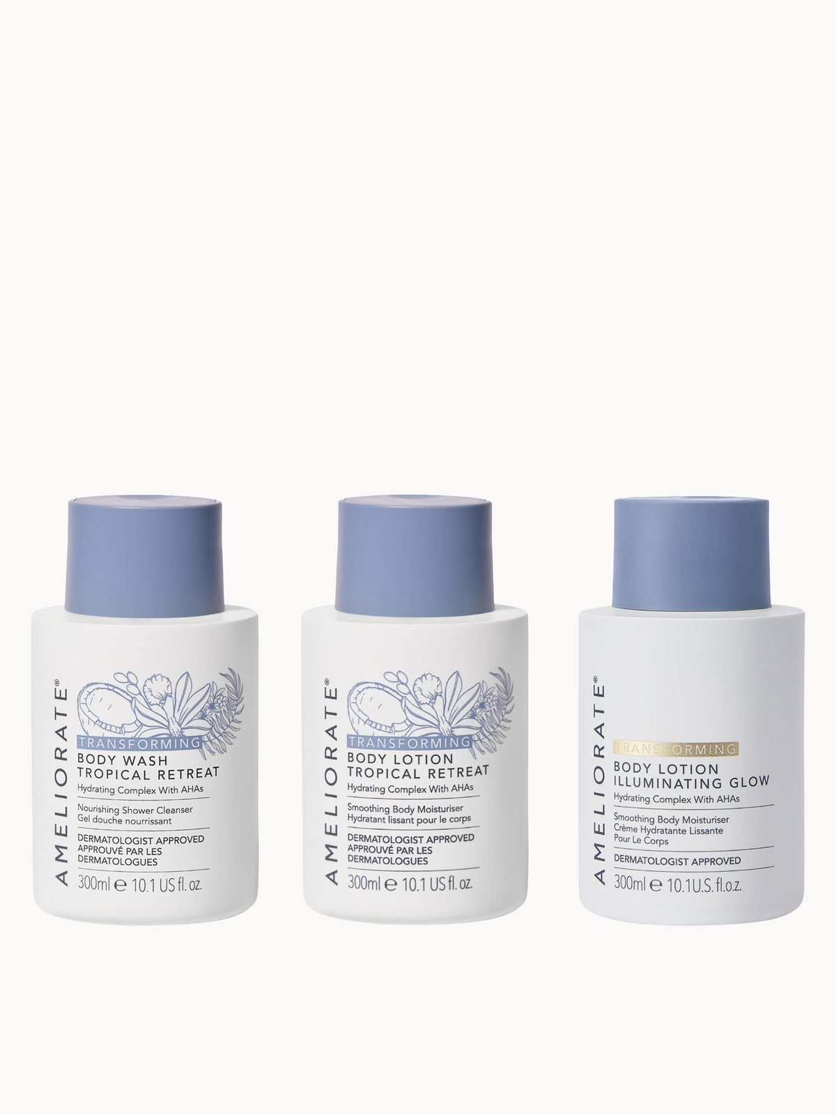 AMELIORATE Tropical Retreat Glow Bundle