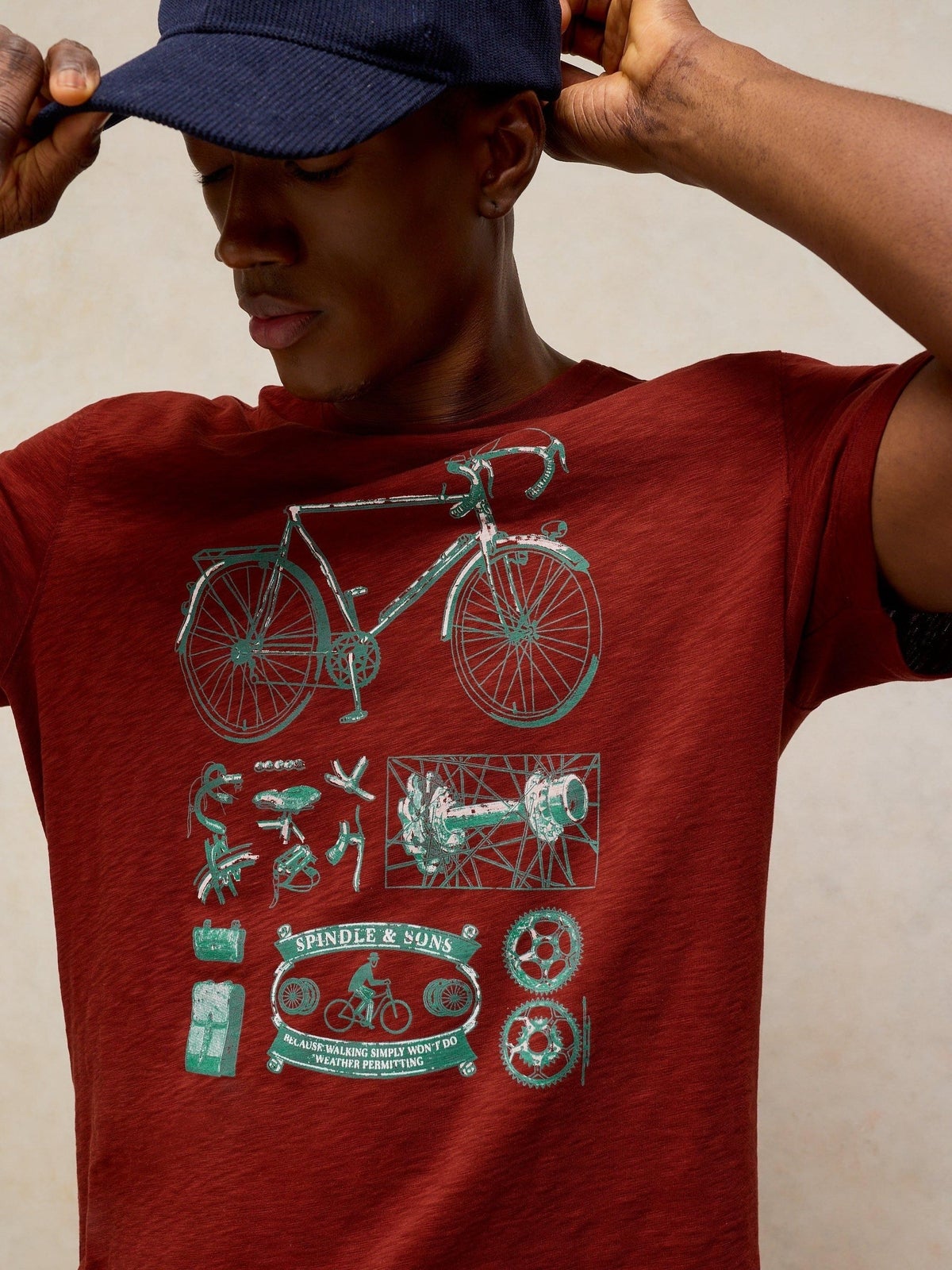 T-Shirt Abersoch mit Grafik - XXL/R