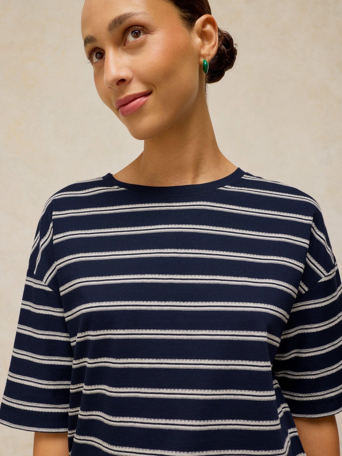 Gestreiftes T-Shirt Katya - 48
