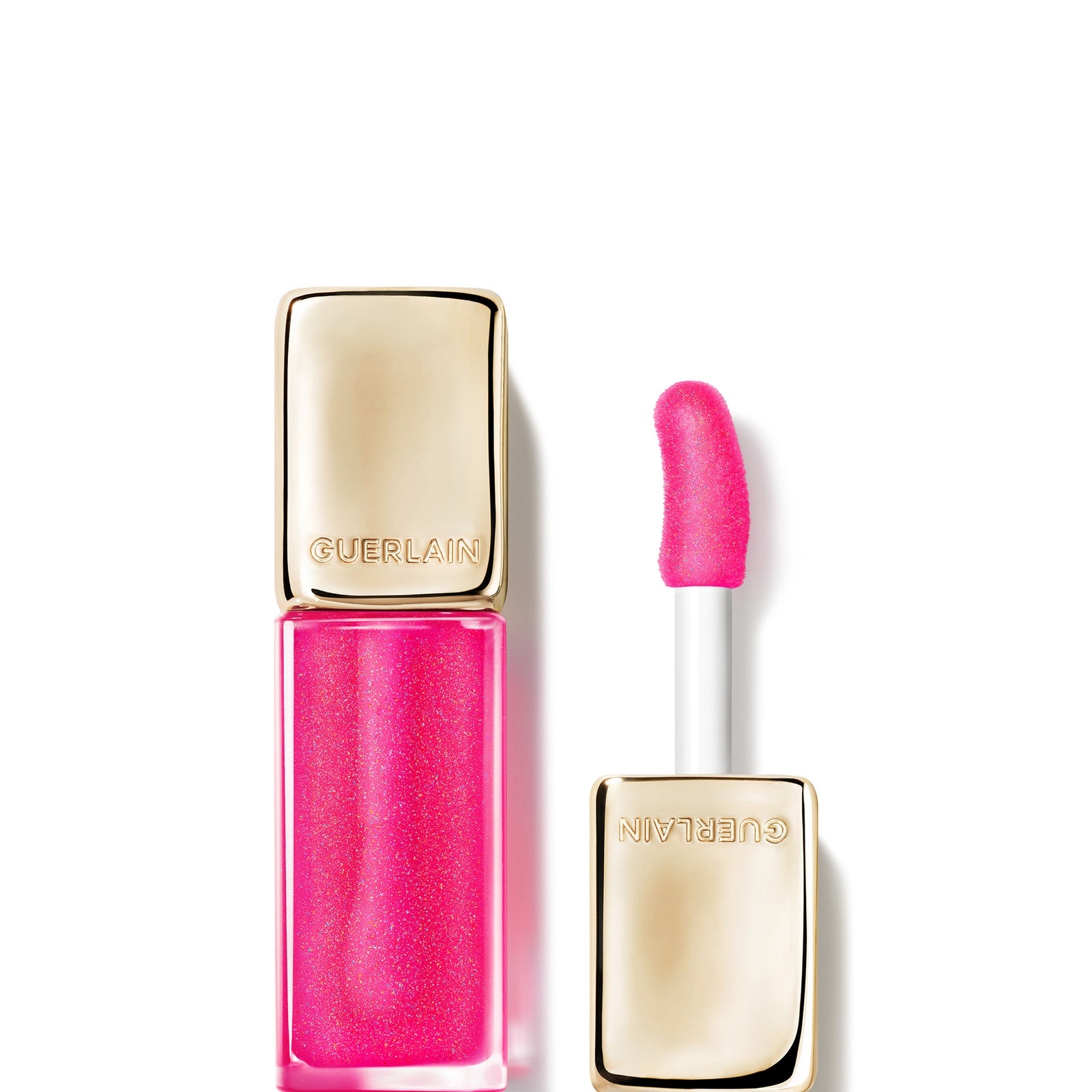 GUERLAIN Kisskiss Bee Glow Oil 92% Natural-Origin Honey Tint Lip Oil