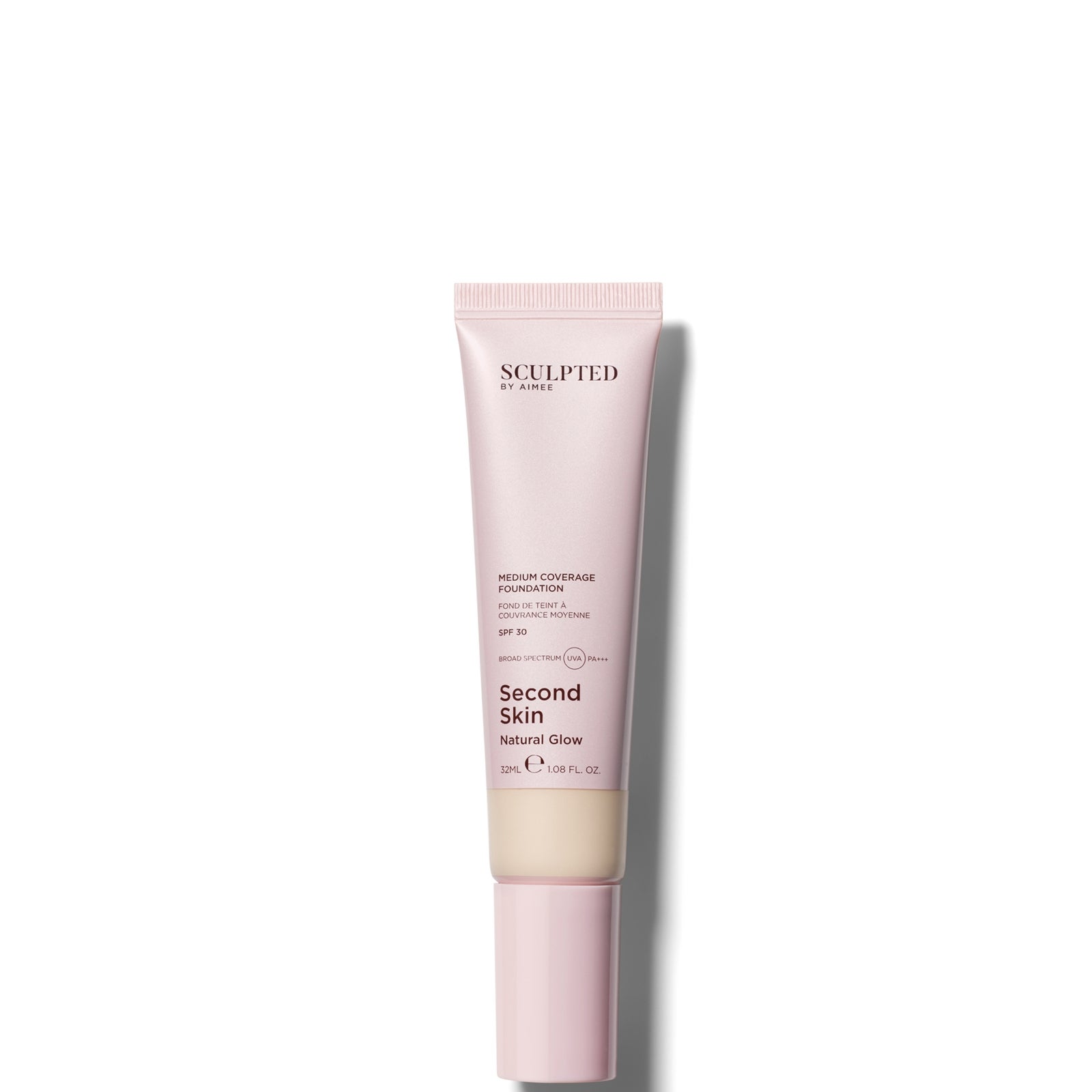 Sculpted By Aimee Second Skin Natural Glow 32ml (Various Shades) - 1W Very Fair