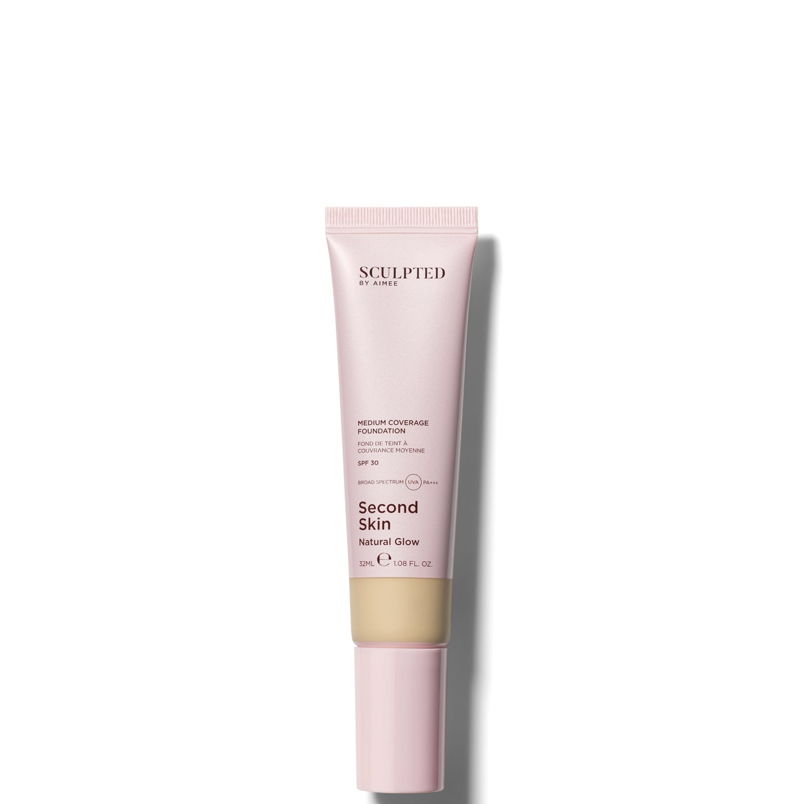Sculpted By Aimee Second Skin Natural Glow 32ml (Various Shades) - 2W Fair