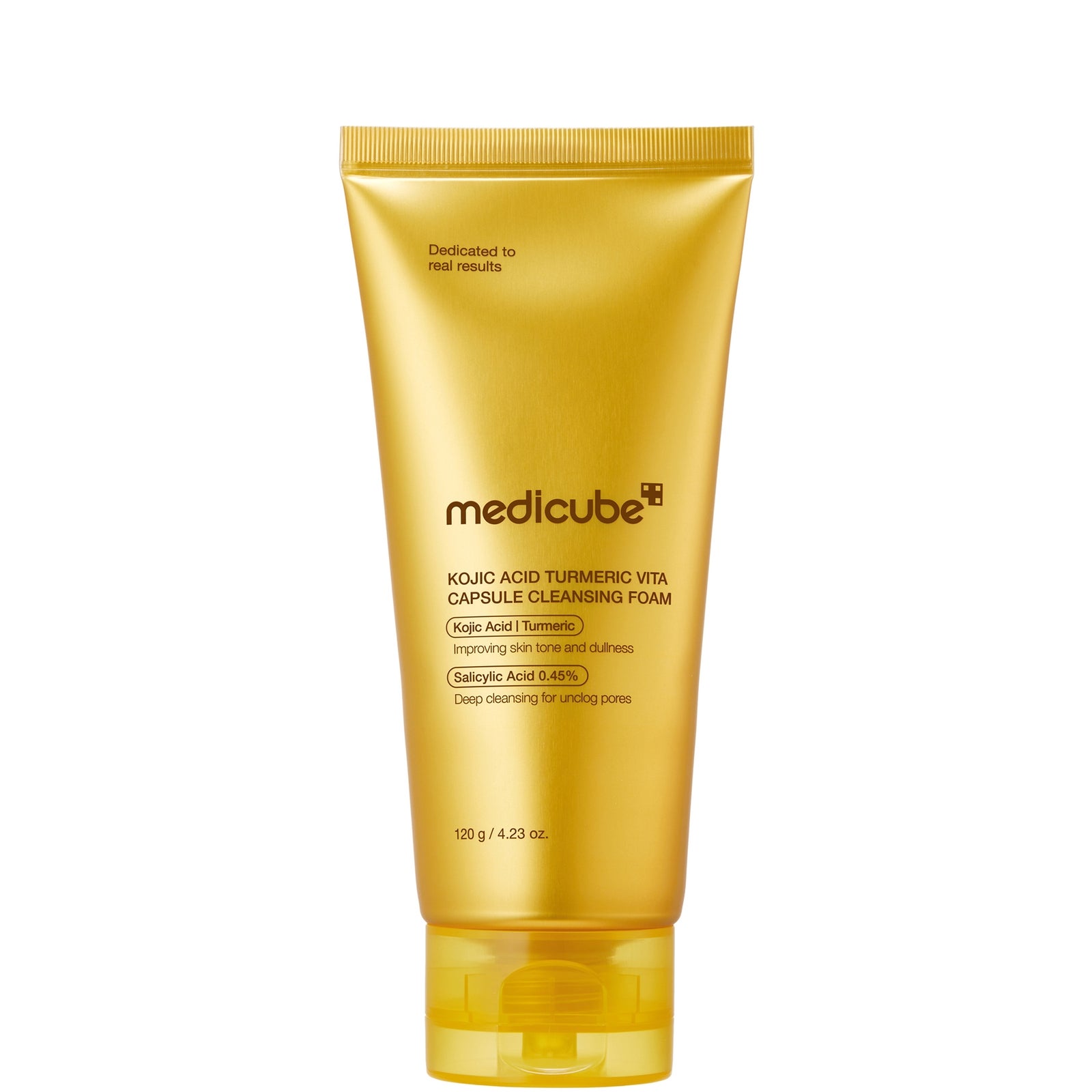 Medicube Kojic Acid Turmeric Vita Capsule Cleansing Foam 120g