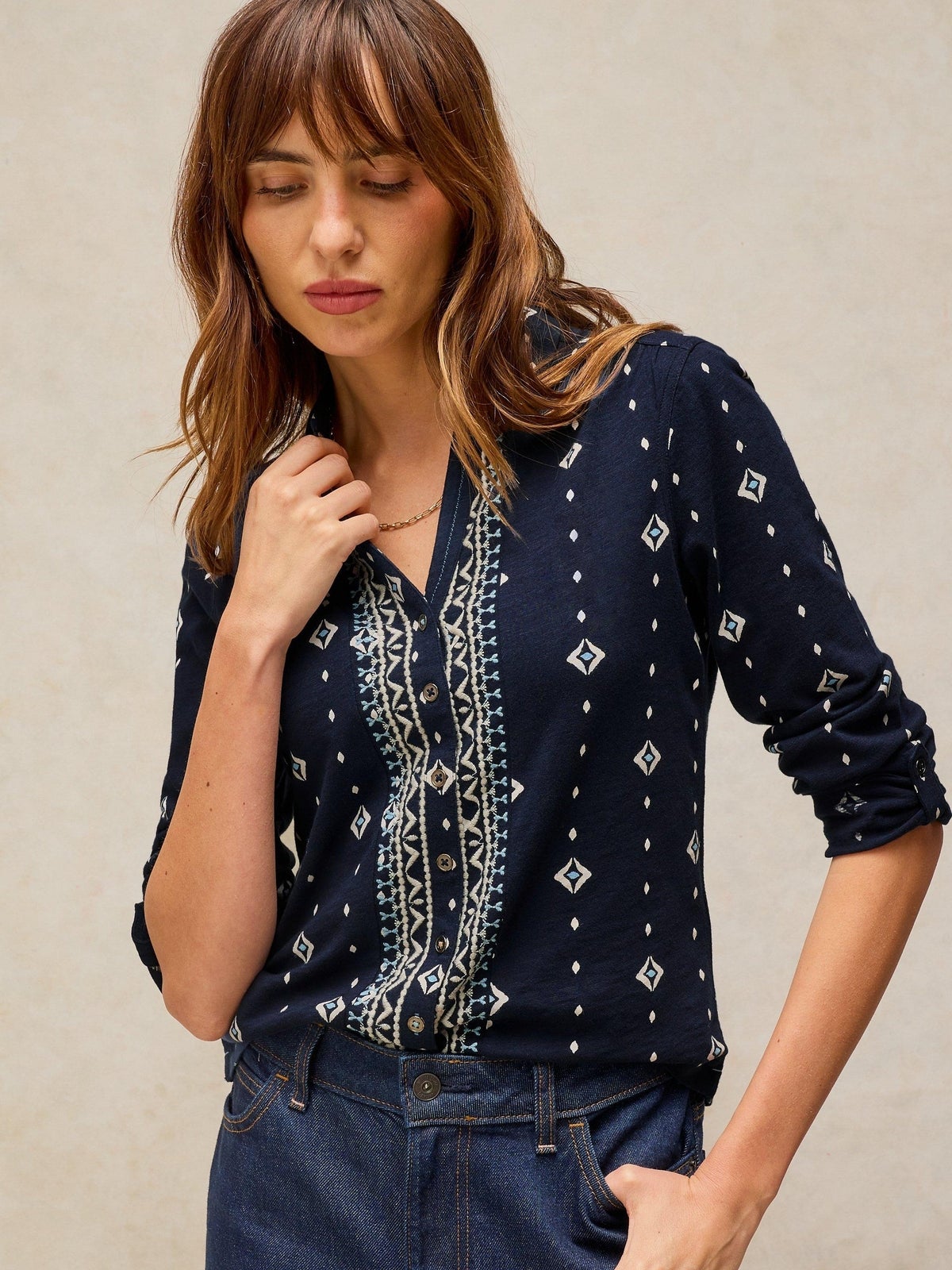 Jerseybluse Annie - 44