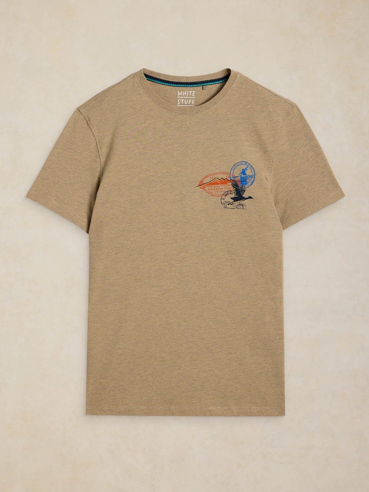 T-Shirt Abersoch mit Stickerei - XXL/R