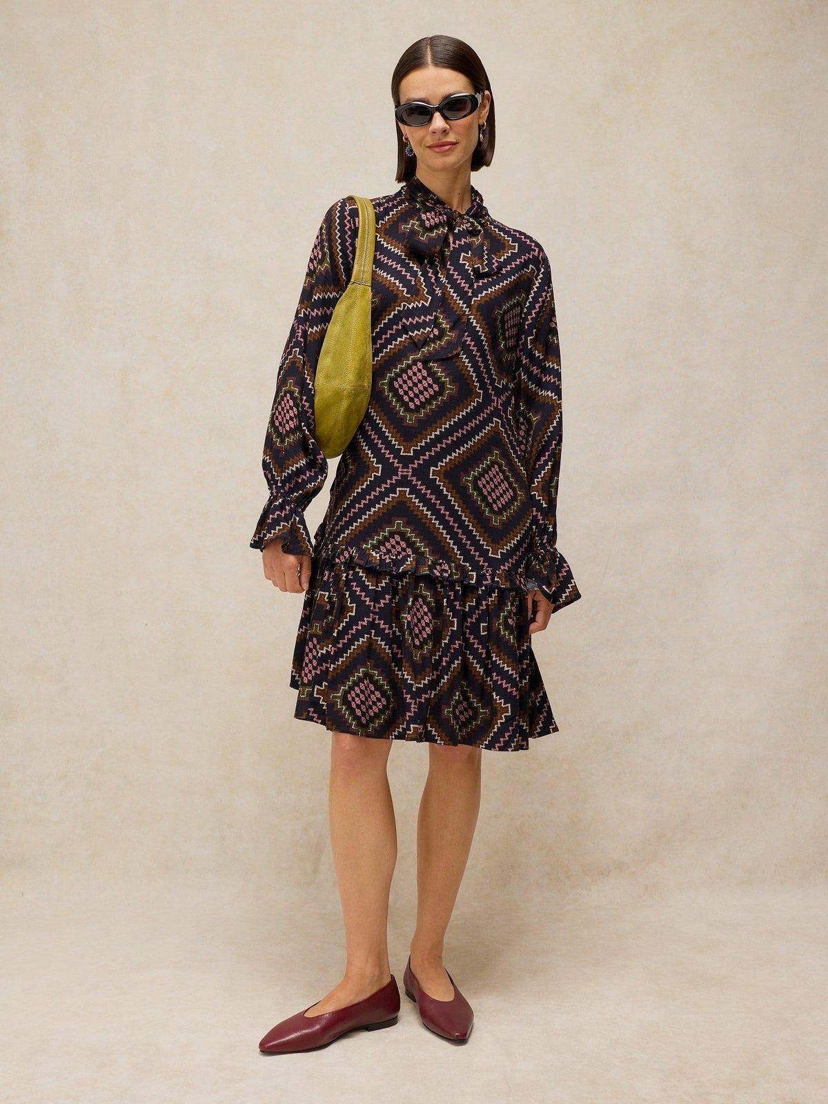 Knielanges Kleid Kalia - 44/R