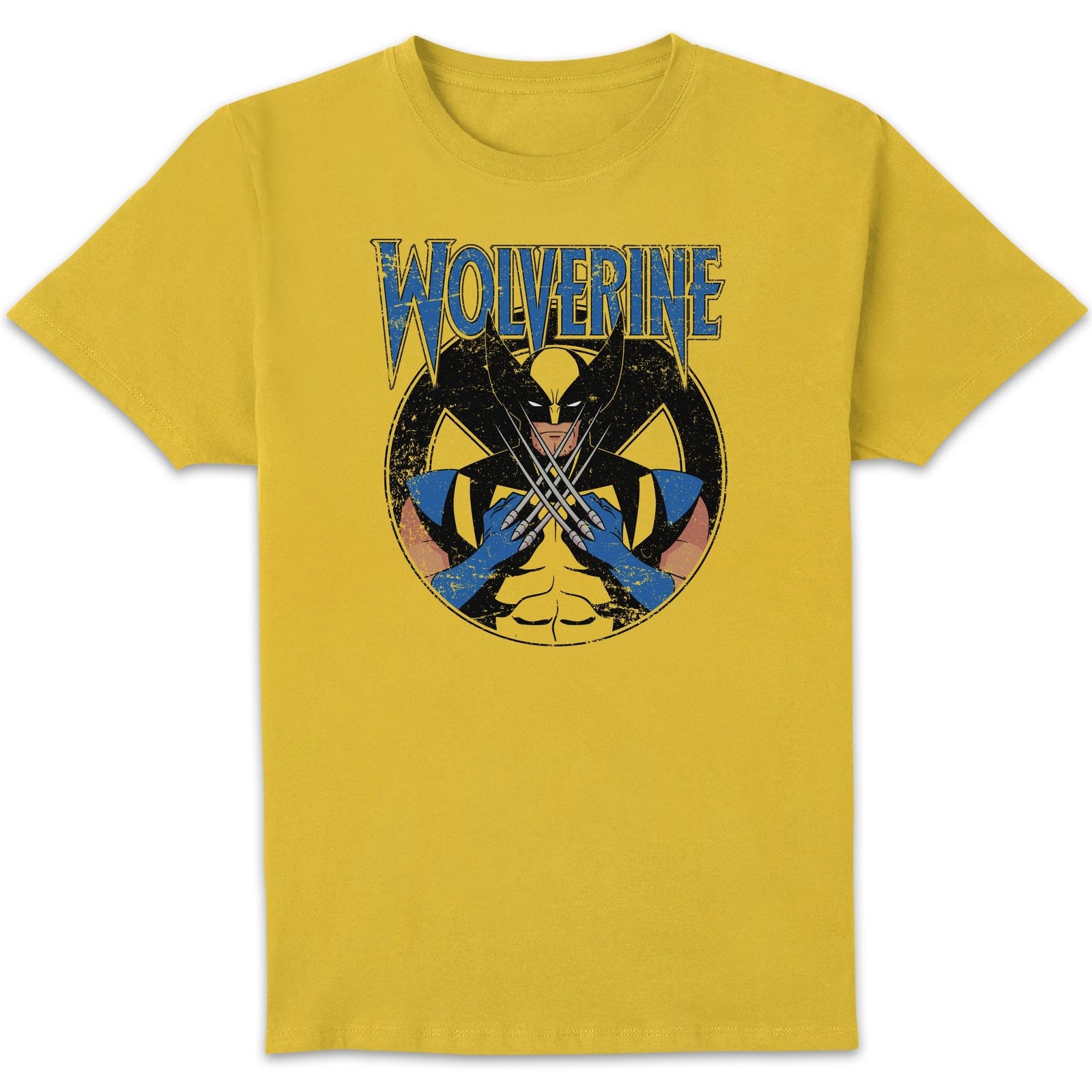 X-Men Wolverine Snikt T - shirt Yellow