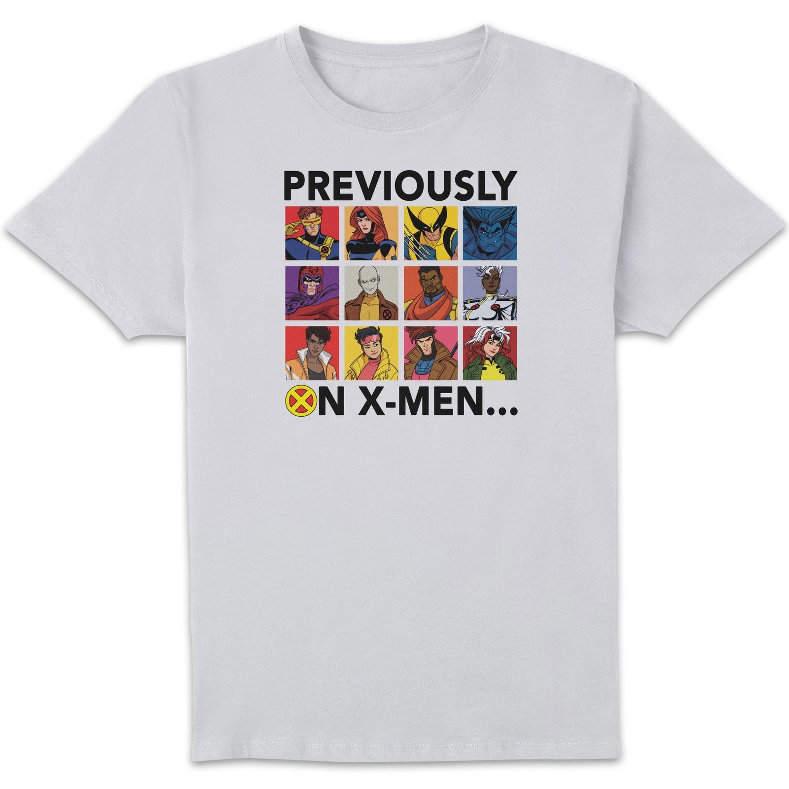 X-Men Previously On X-Men T - shirt White