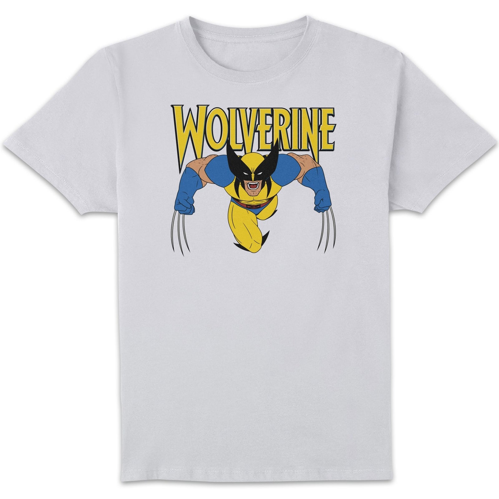 X-Men Wolverine Attack T - shirt White
