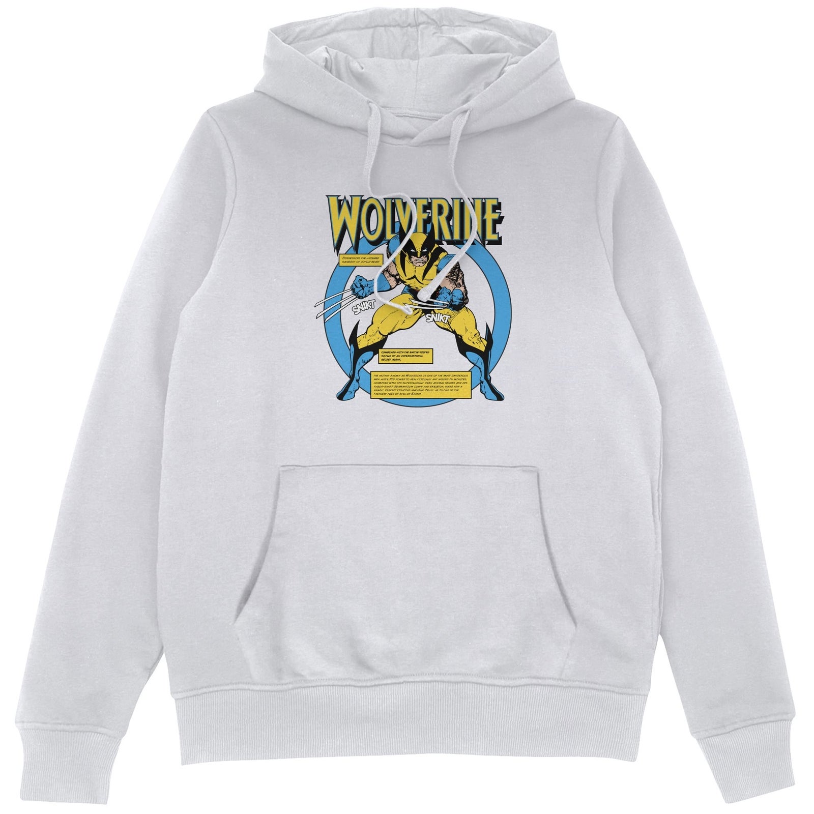 X - Men Wolverine Bio Sweat à Capuche White
