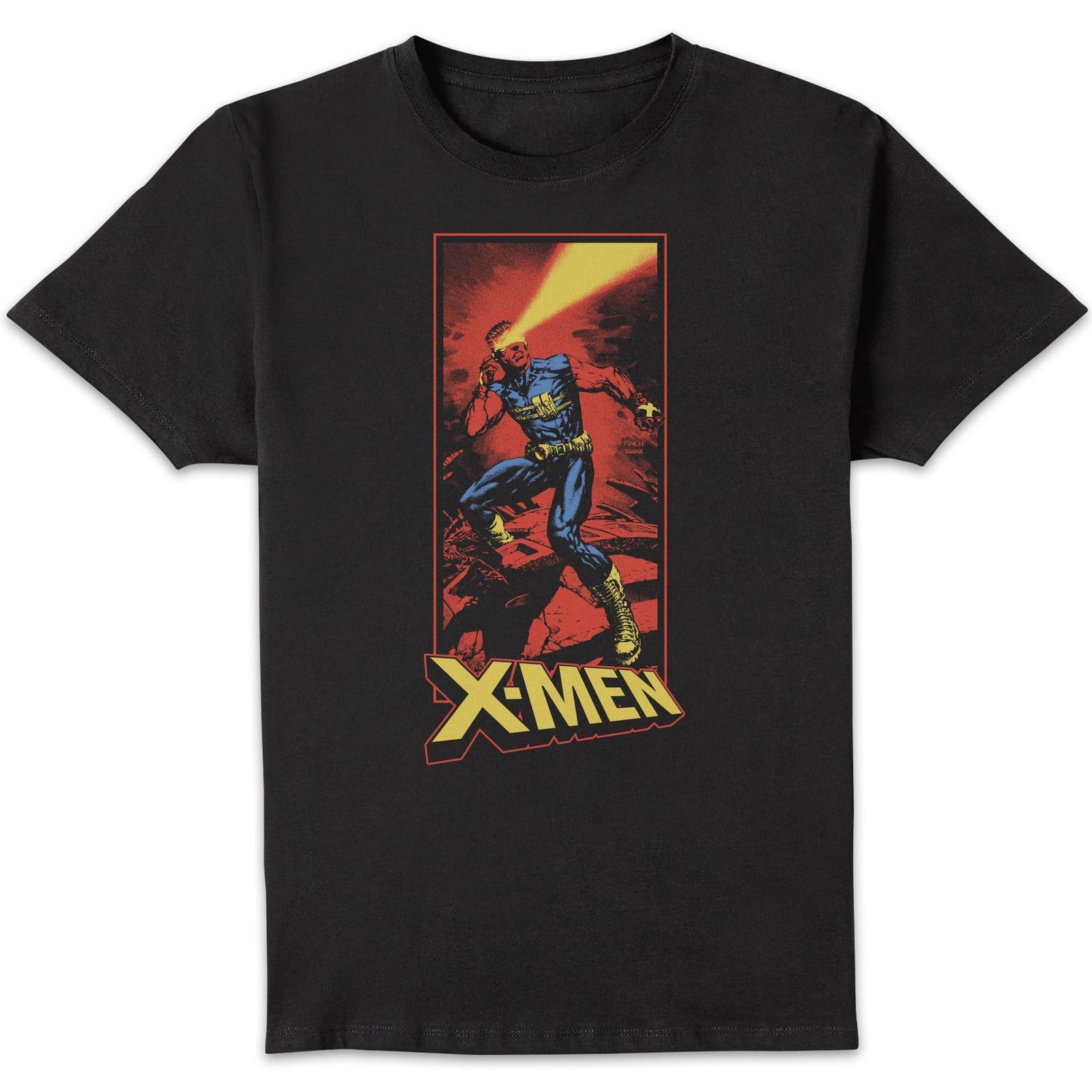 X-Men Cyclops Energy Beam T - shirt White