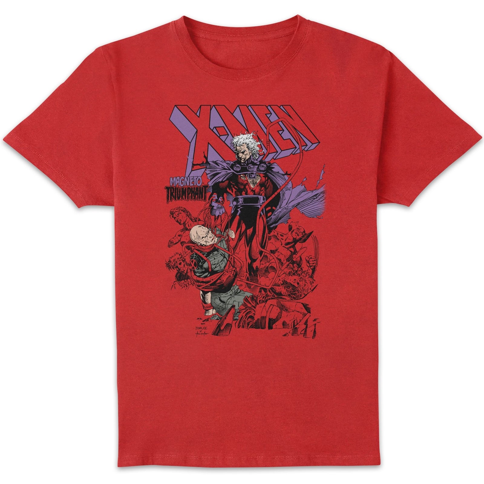 X-Men Magneto Triumphant T - shirt Red