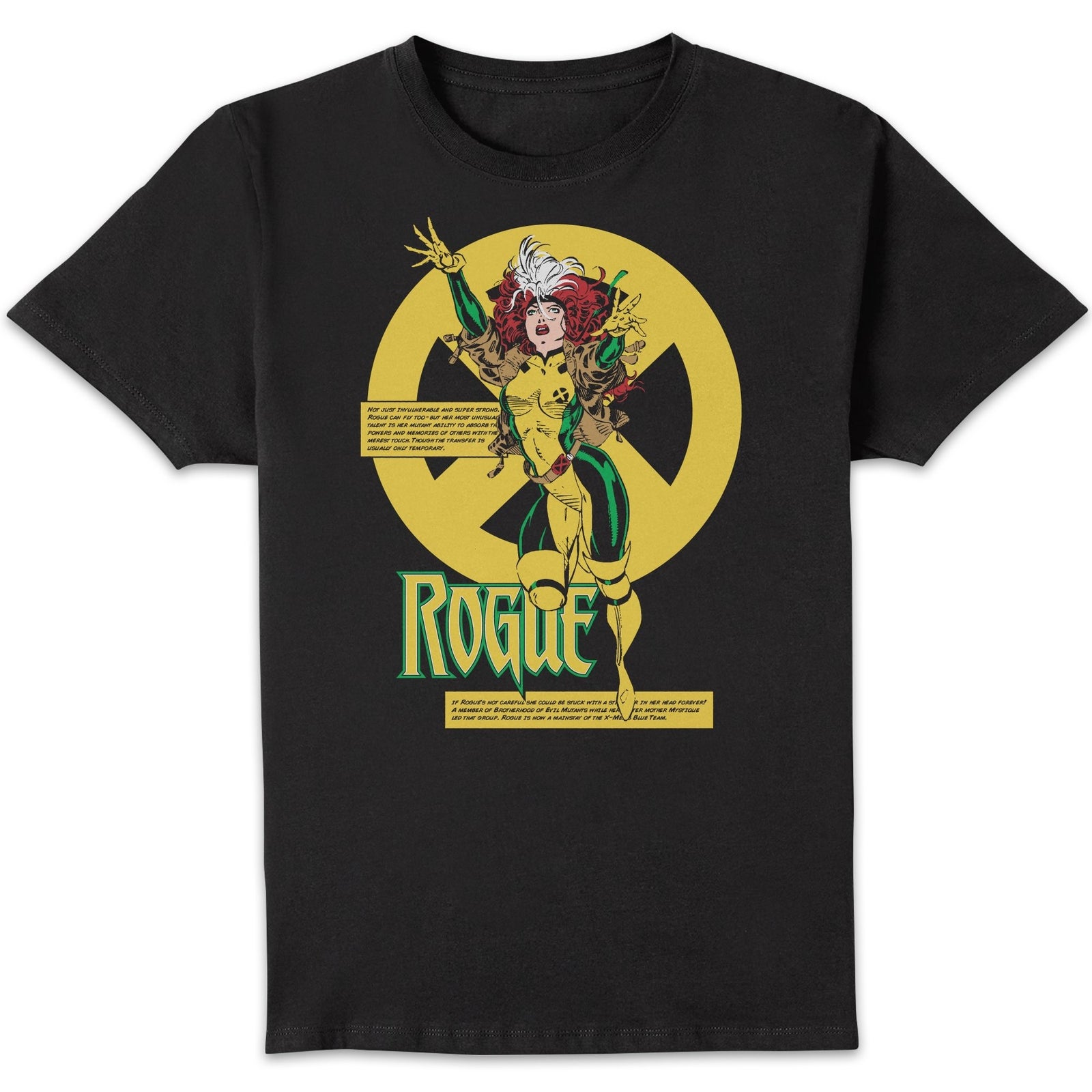 X-Men Rogue Bio T - shirt Black