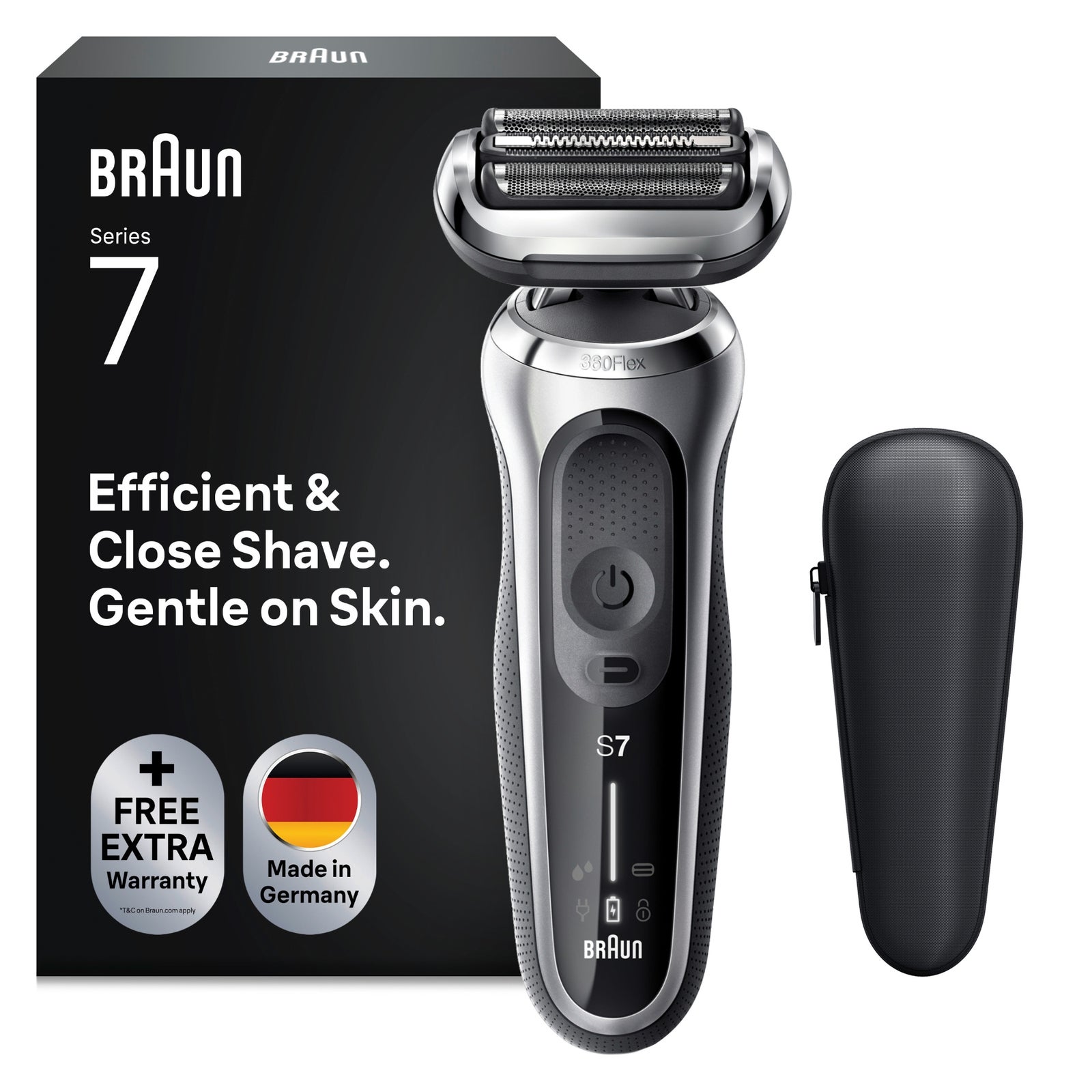 Braun Series 7 71-S1000s Elektrorasierer für Herren: retailer-supplied image