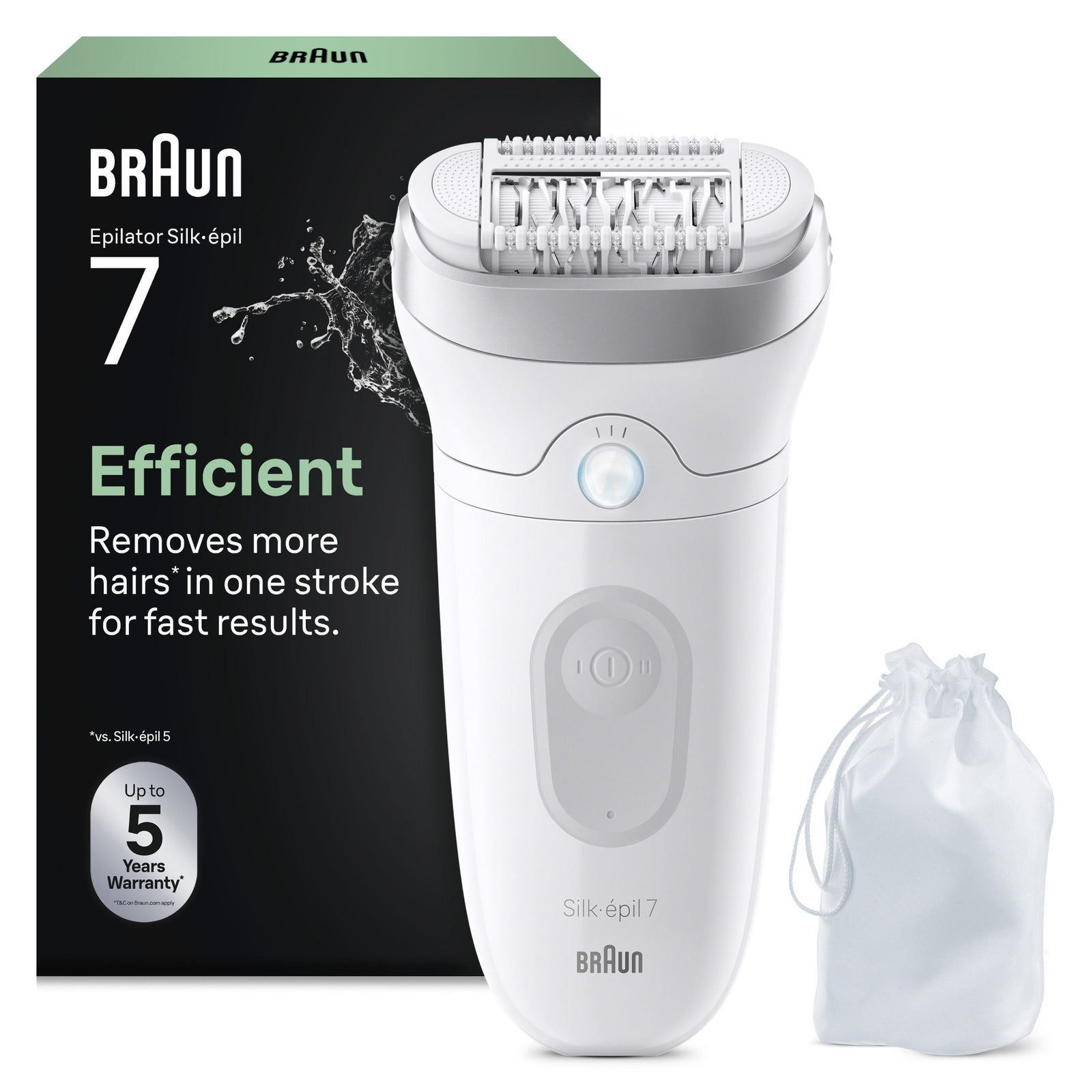 Braun Silk-épil 7 SE7-012 Epilierer: retailer-supplied image