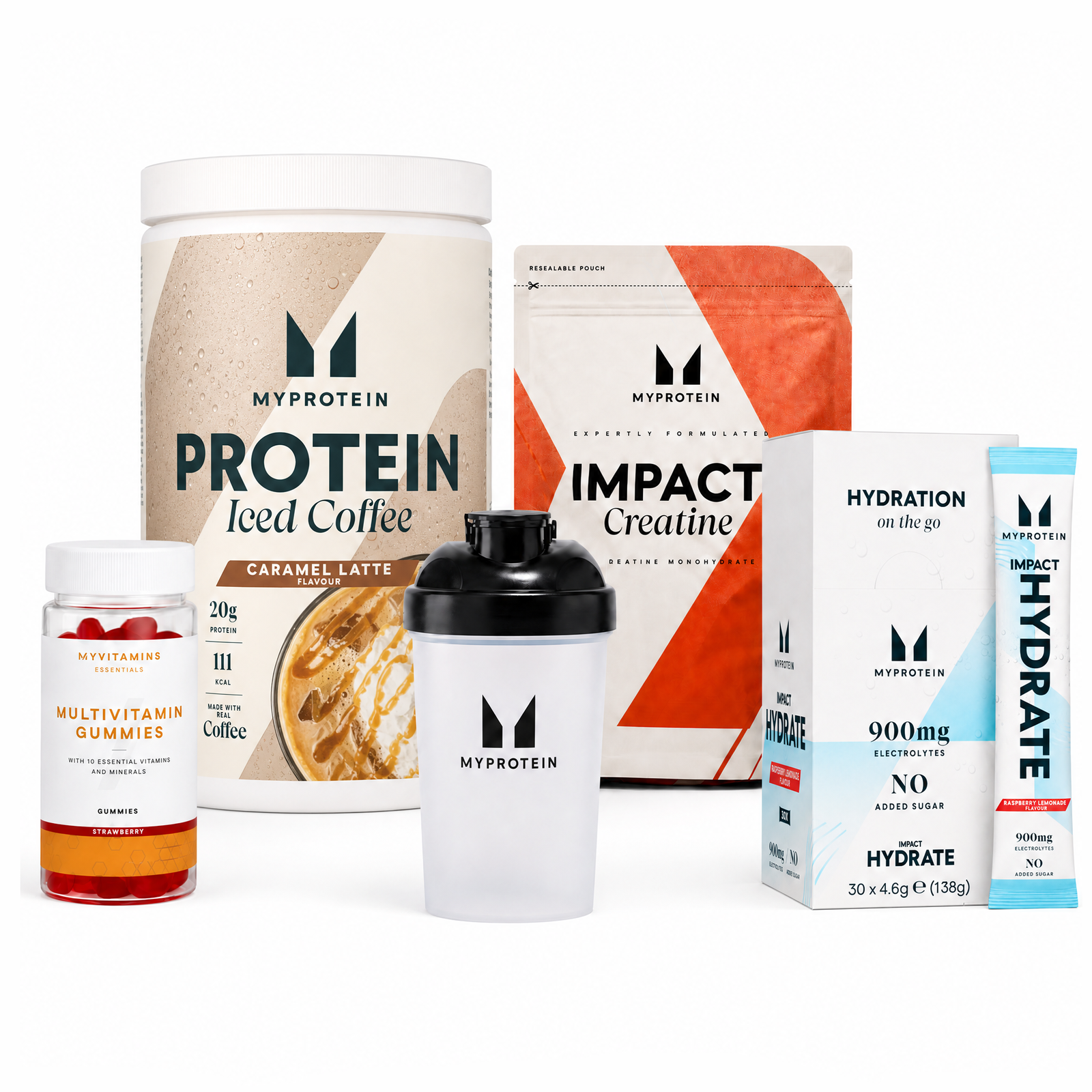 Impact Week Coffee Bundle - Raspberry Lemonade - 20Portionen - Iced Caramel Latte