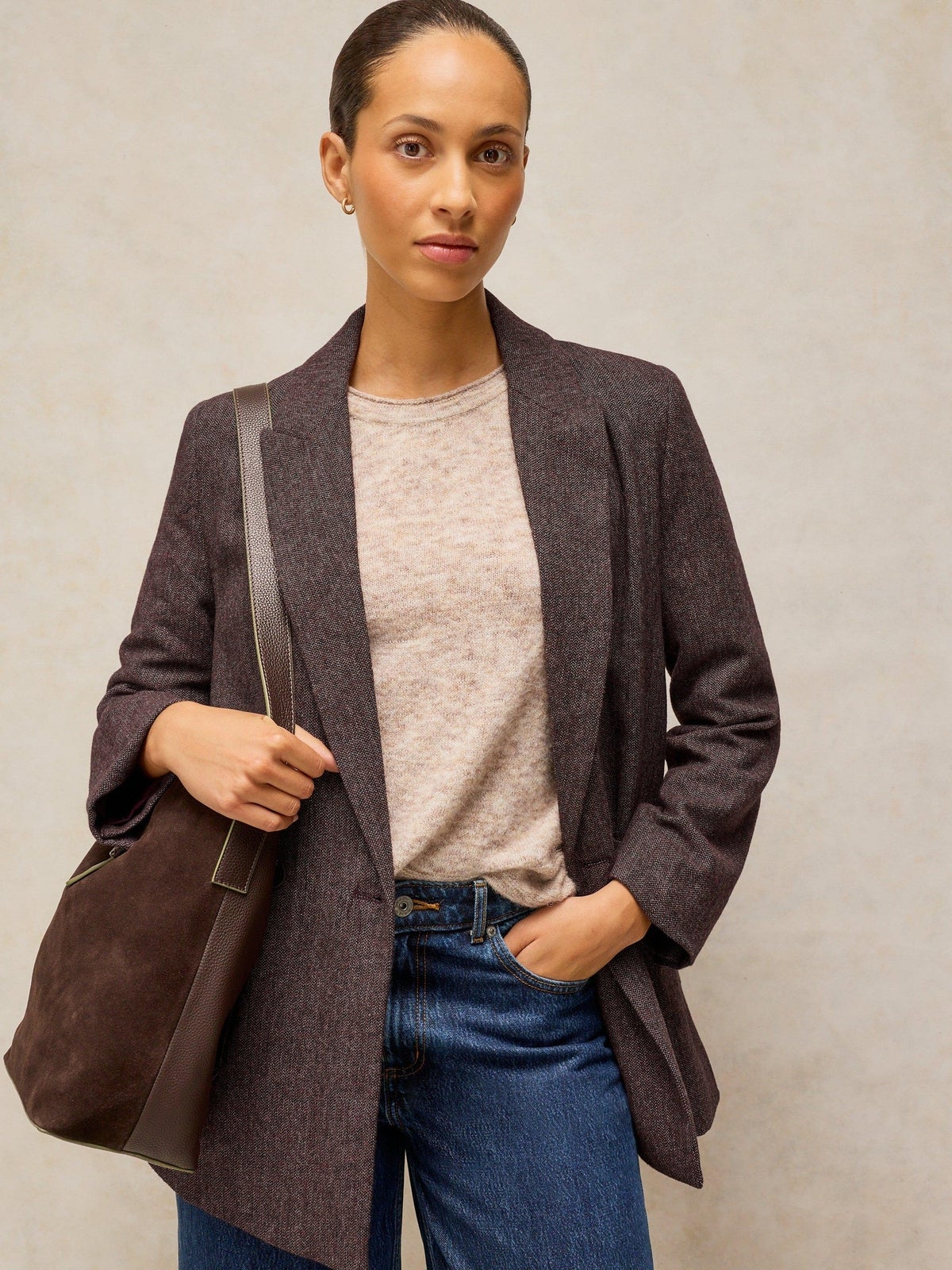 Blazer Sasha in Tweed-Optik - 52/R
