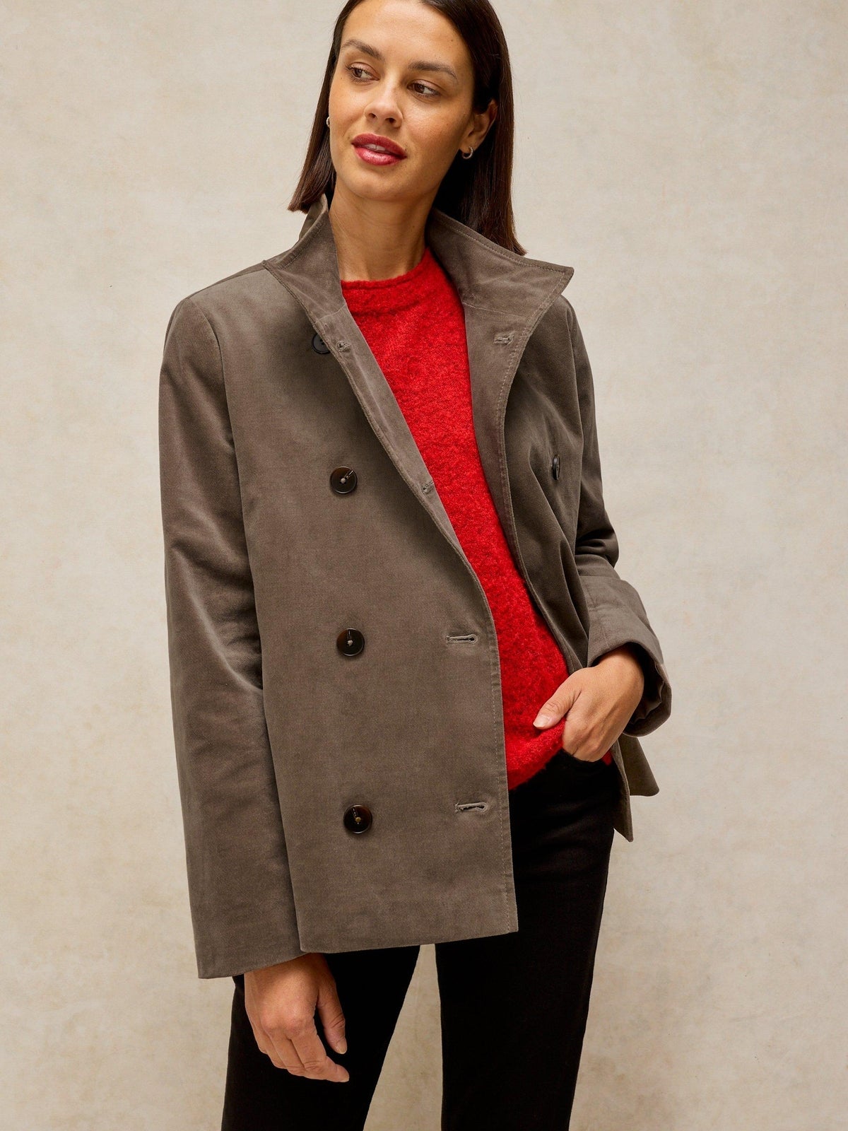 Samtjacke Kaia - 52/R