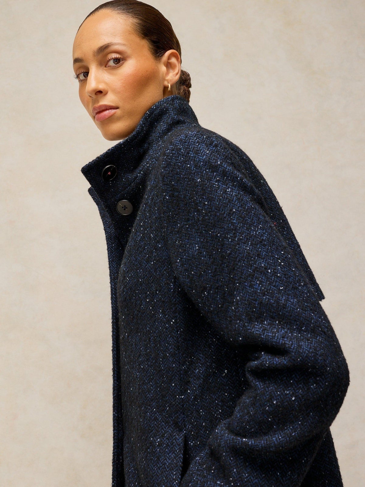 Tweed-Mantel Kaia - 44/R