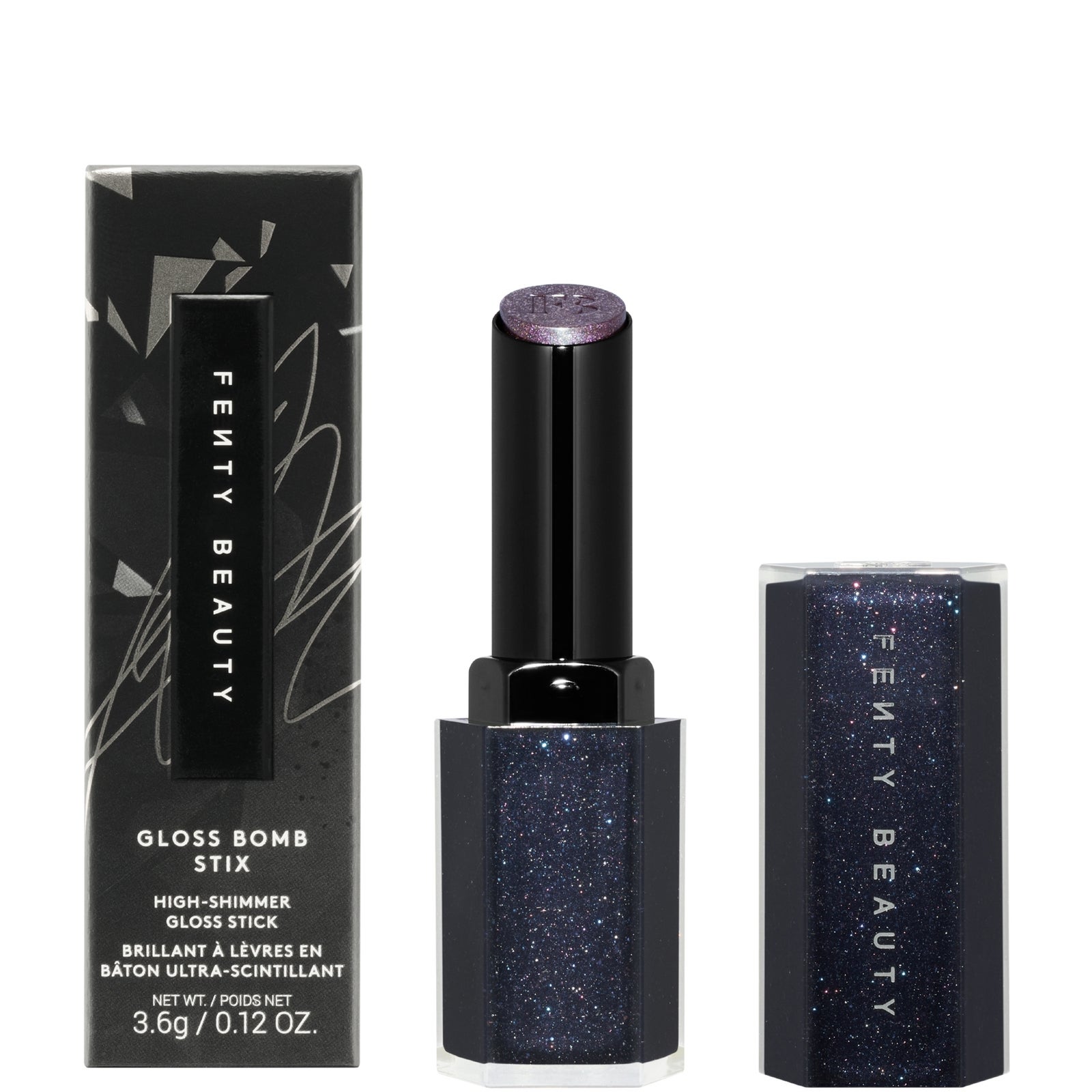 Fenty Beauty Midnight Diamonds Gloss Bomb Stix 3.6g - Caviar Crystalz - Image 1